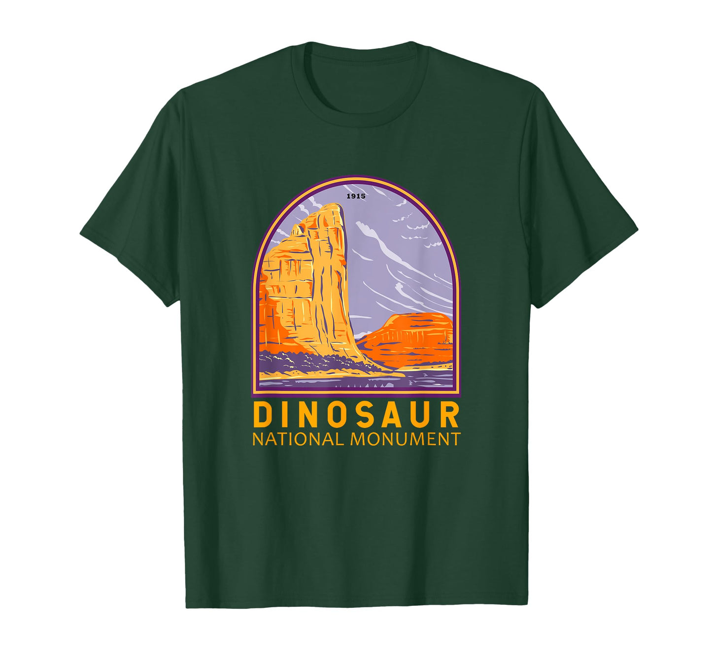 Dinosaur National Monument Emblem Vintage T-Shirt