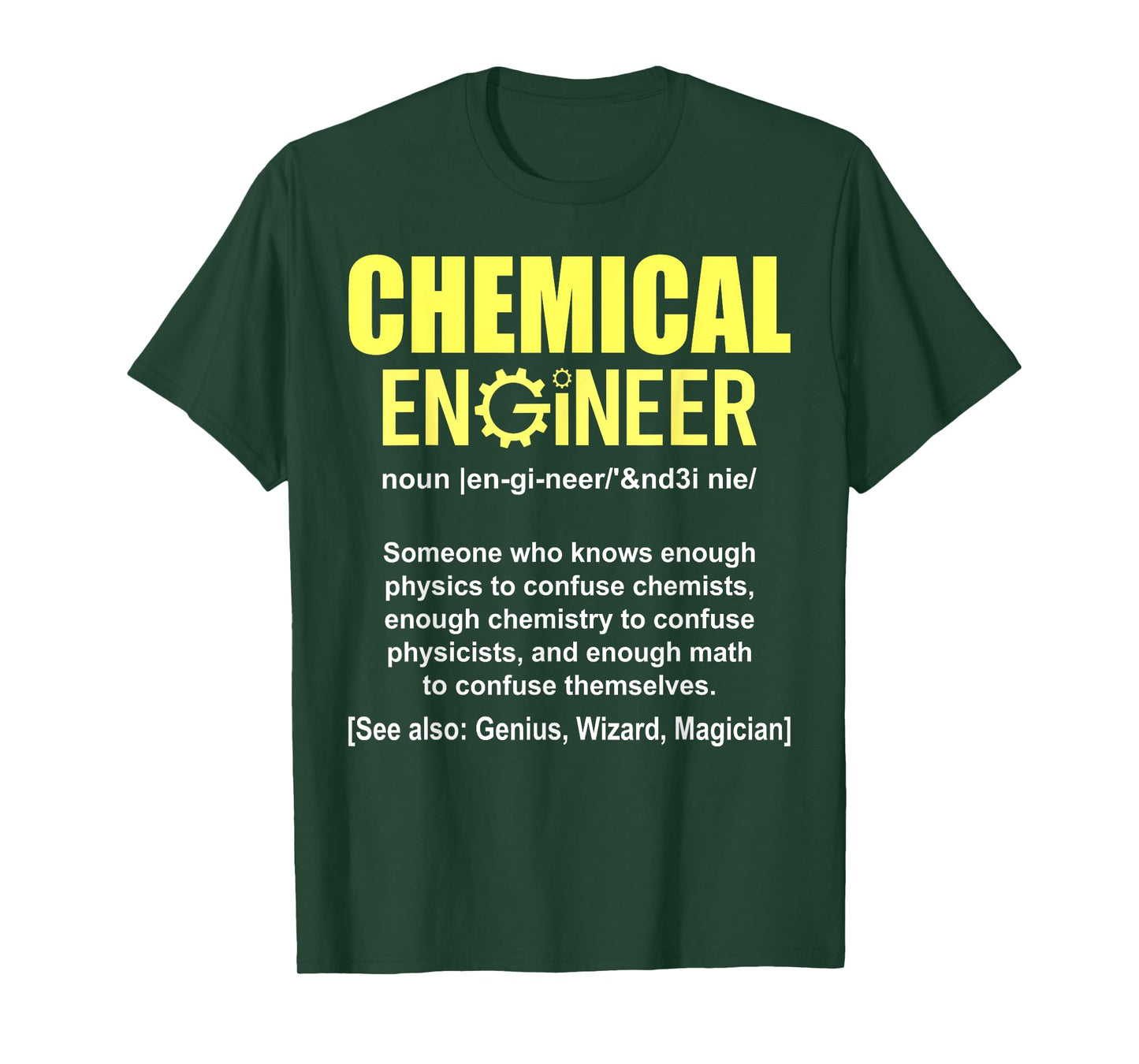 Funny Chemical Engineer Definition - Engineering Noun T-Shirt