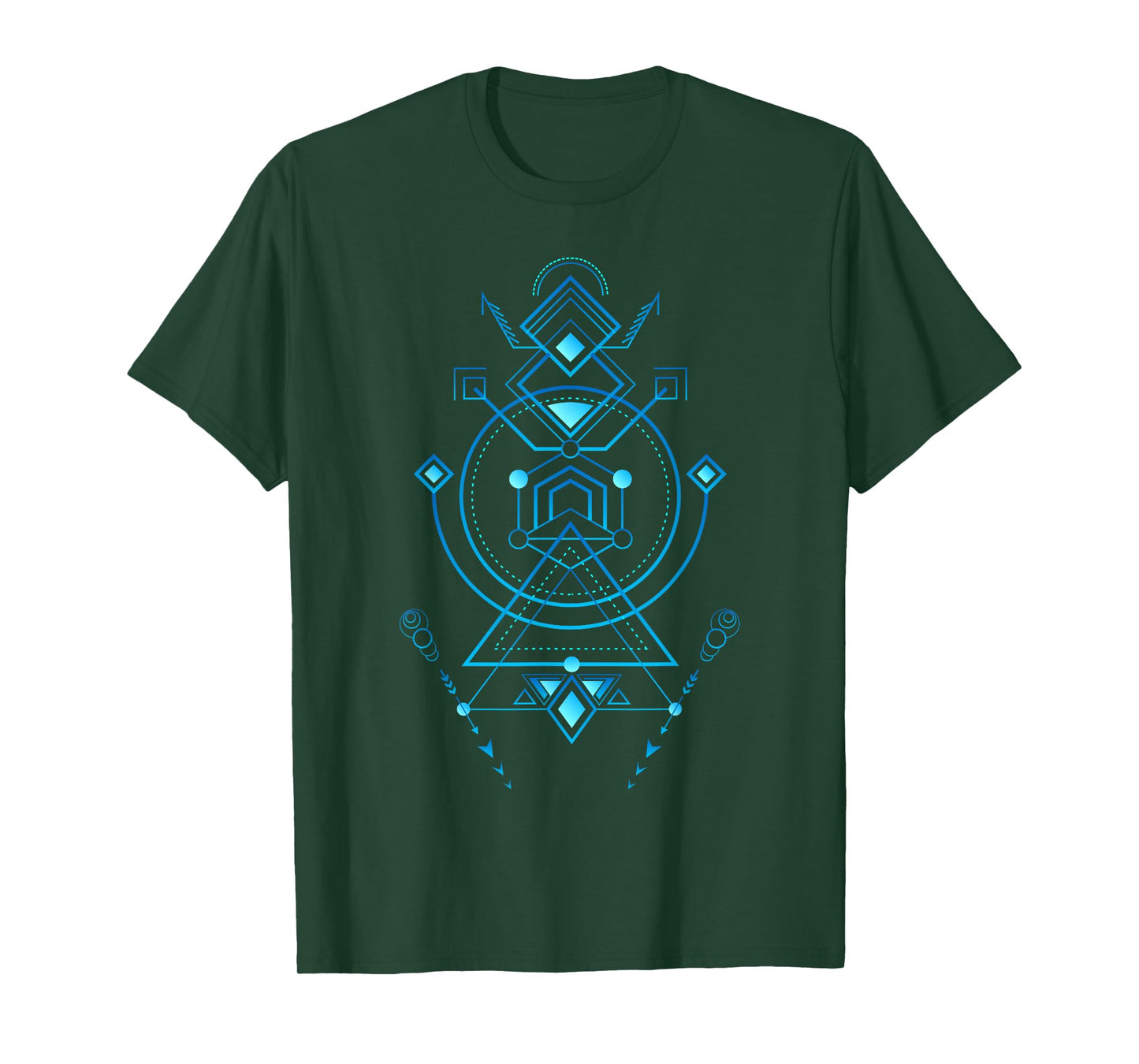 Sacred Geometry T-Shirt - Navajo Totem 2 T-shirt T-Shirt