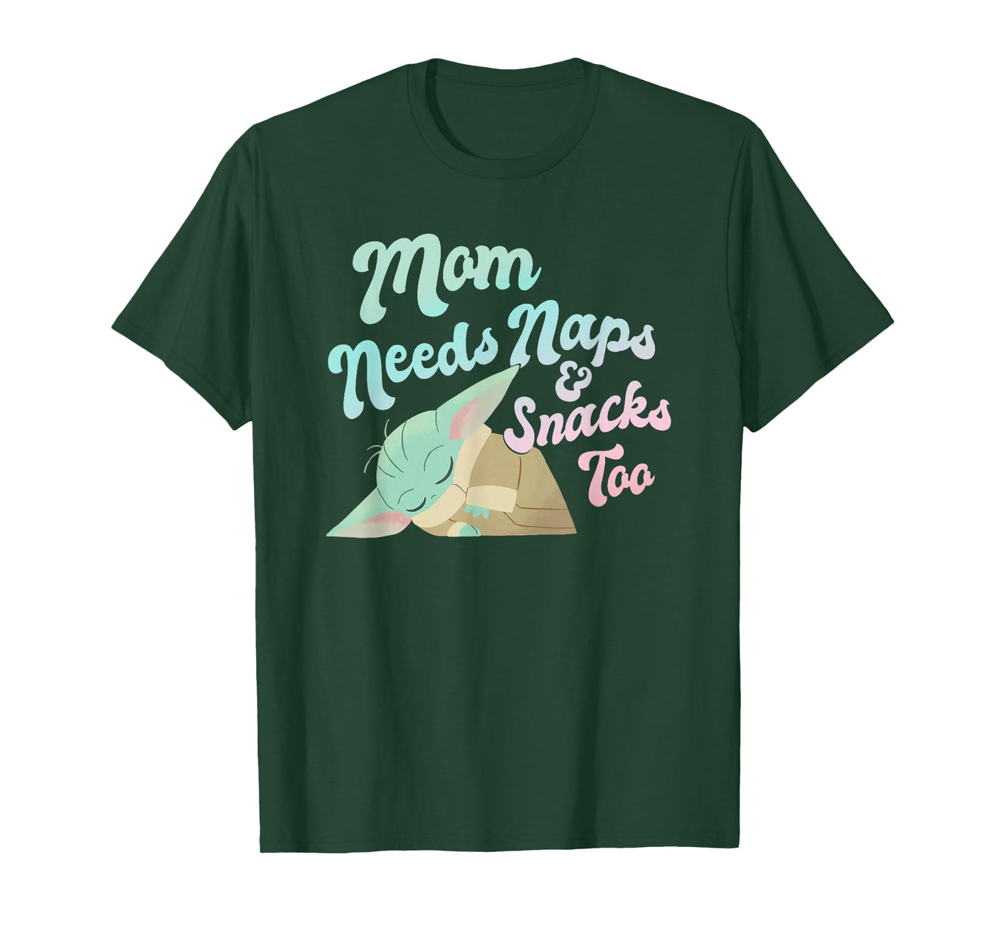 Star Wars The Mandalorian Mother's Day Mom Needs Naps T-Shirt