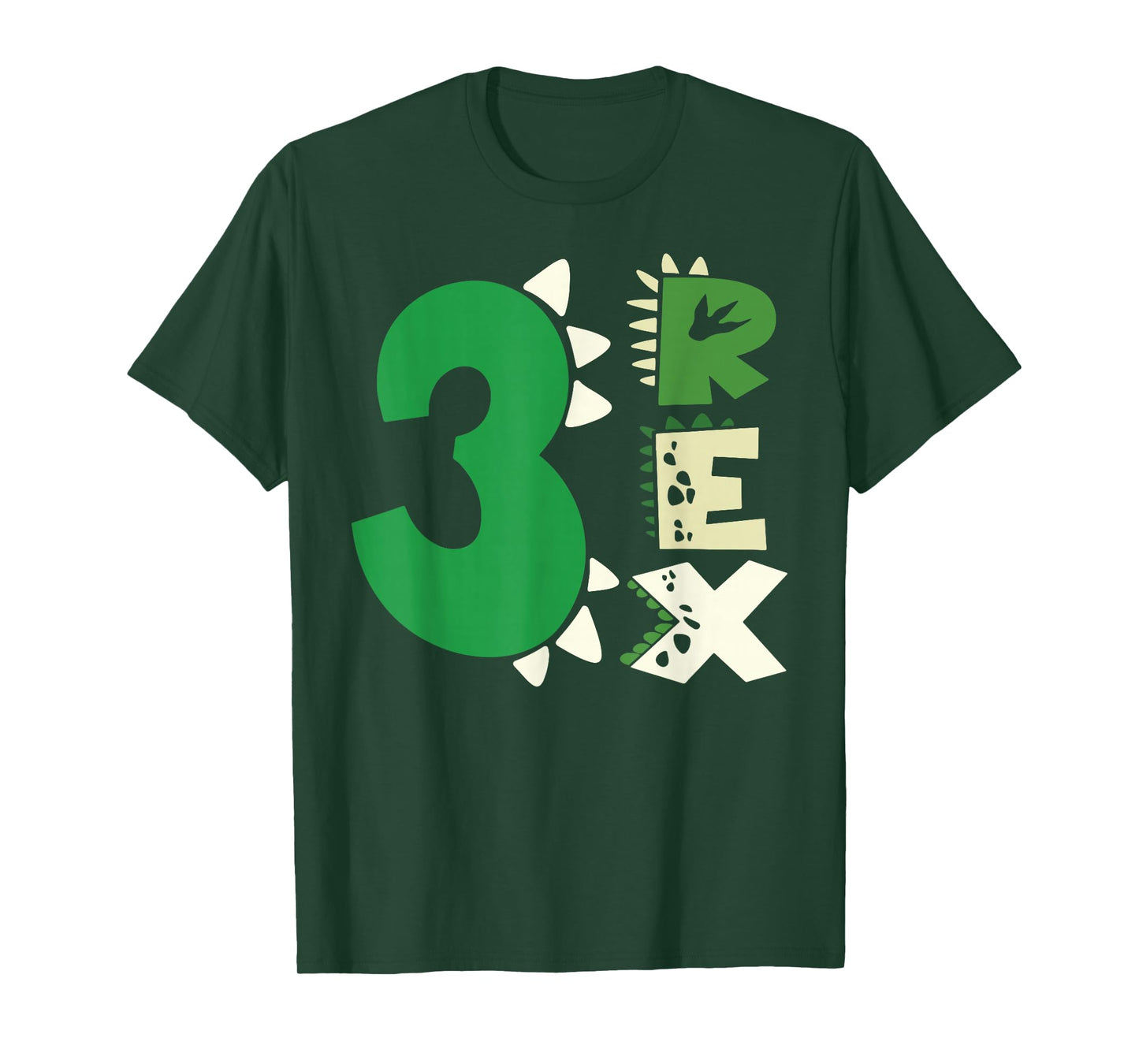 Three Rex Birthday Boy 3rd Dinosaur Birthday T-Rex Birthday T-Shirt
