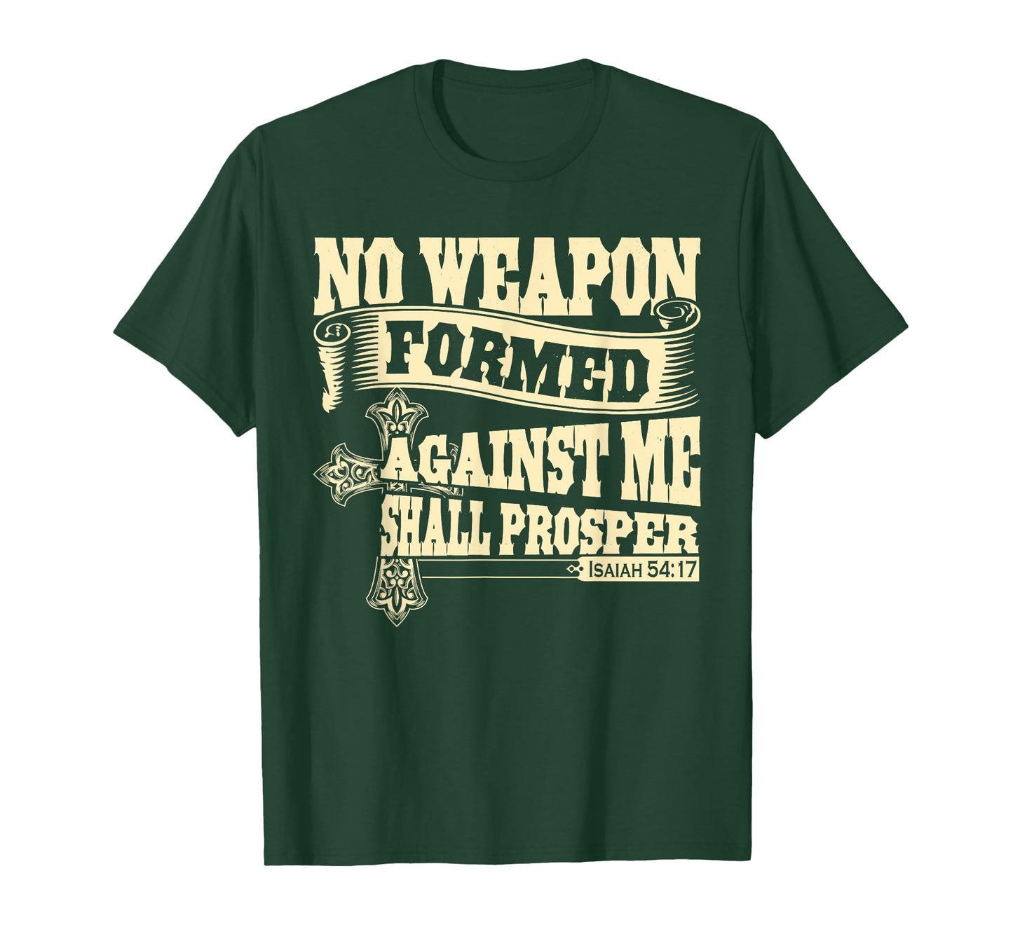 Christerest Isaiah 54:17 Christian Gift T-Shirt