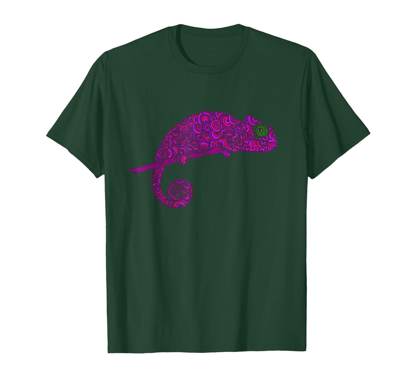 Trendy Abstract Chameleon Tribal - Trendy Tribal Tattoo Art T-Shirt