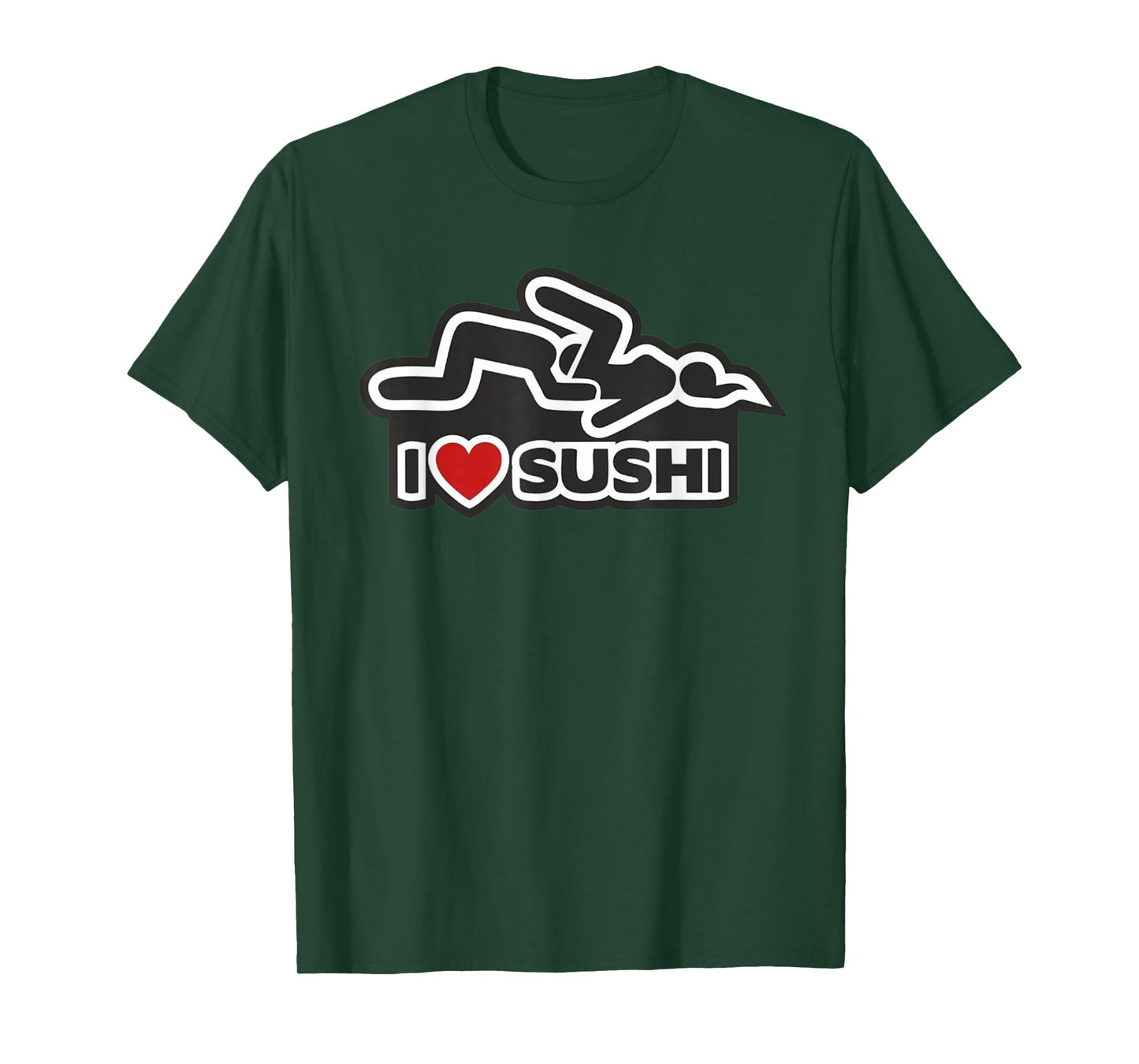 I love sushi - dirty T-Shirt