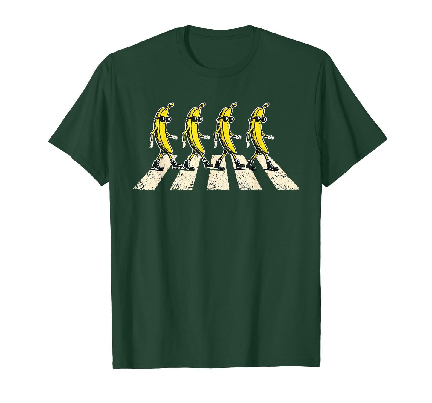 Retro Banana Novelty Men Women Kids Funny Banana T-Shirt