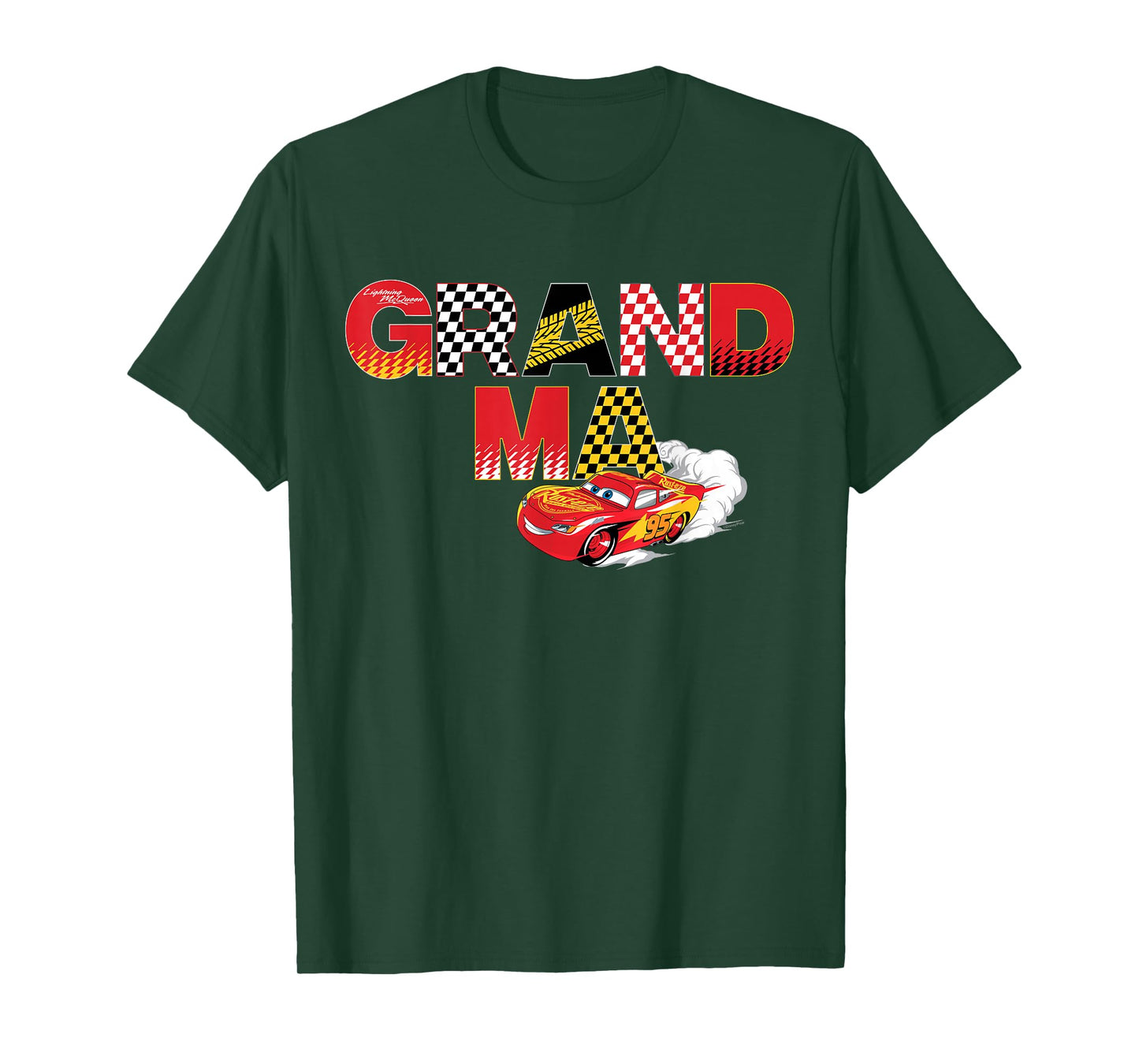 Disney & Pixar's Cars Grandma Family Matching Trip Vacation T-Shirt