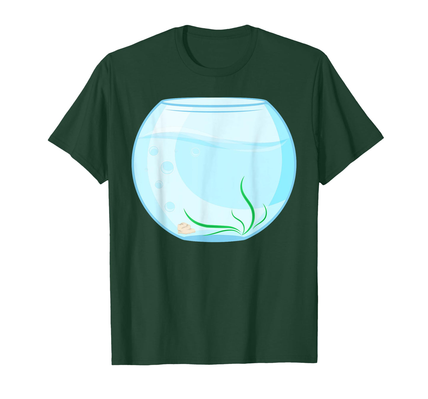 Funny Fish Bowl Costume T-Shirt
