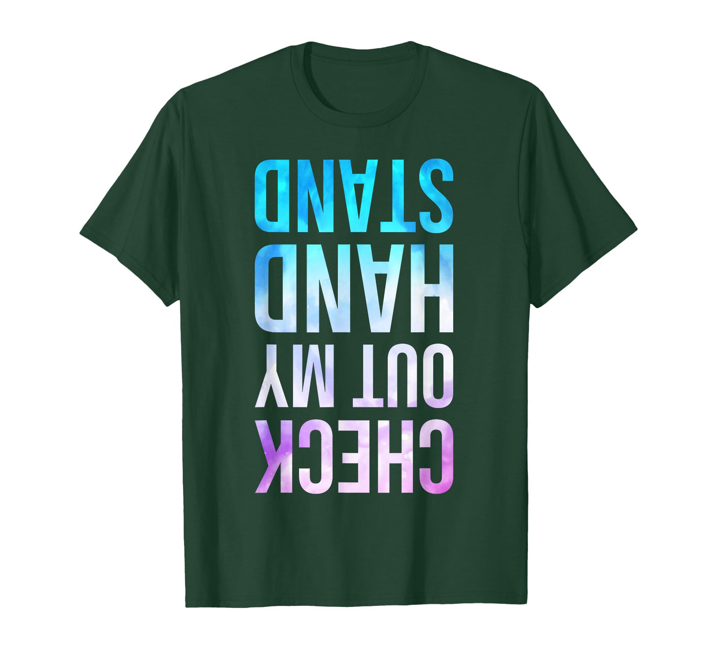 Check Out My Handstand Funny Gymnastics Boys Girls T-Shirt