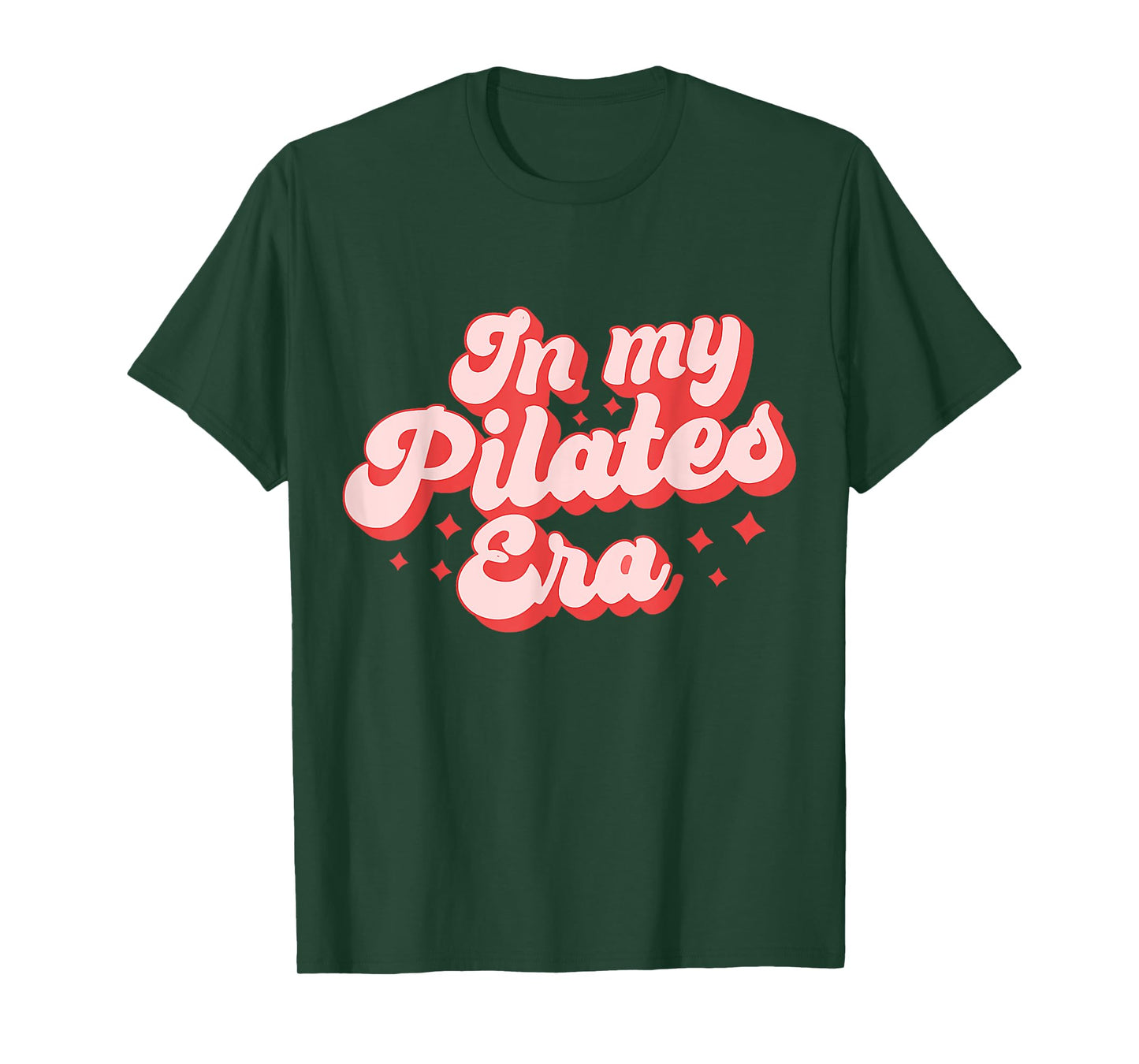 In My Pilates Era Retro Pilates Groovy Women Funny Pilates T-Shirt