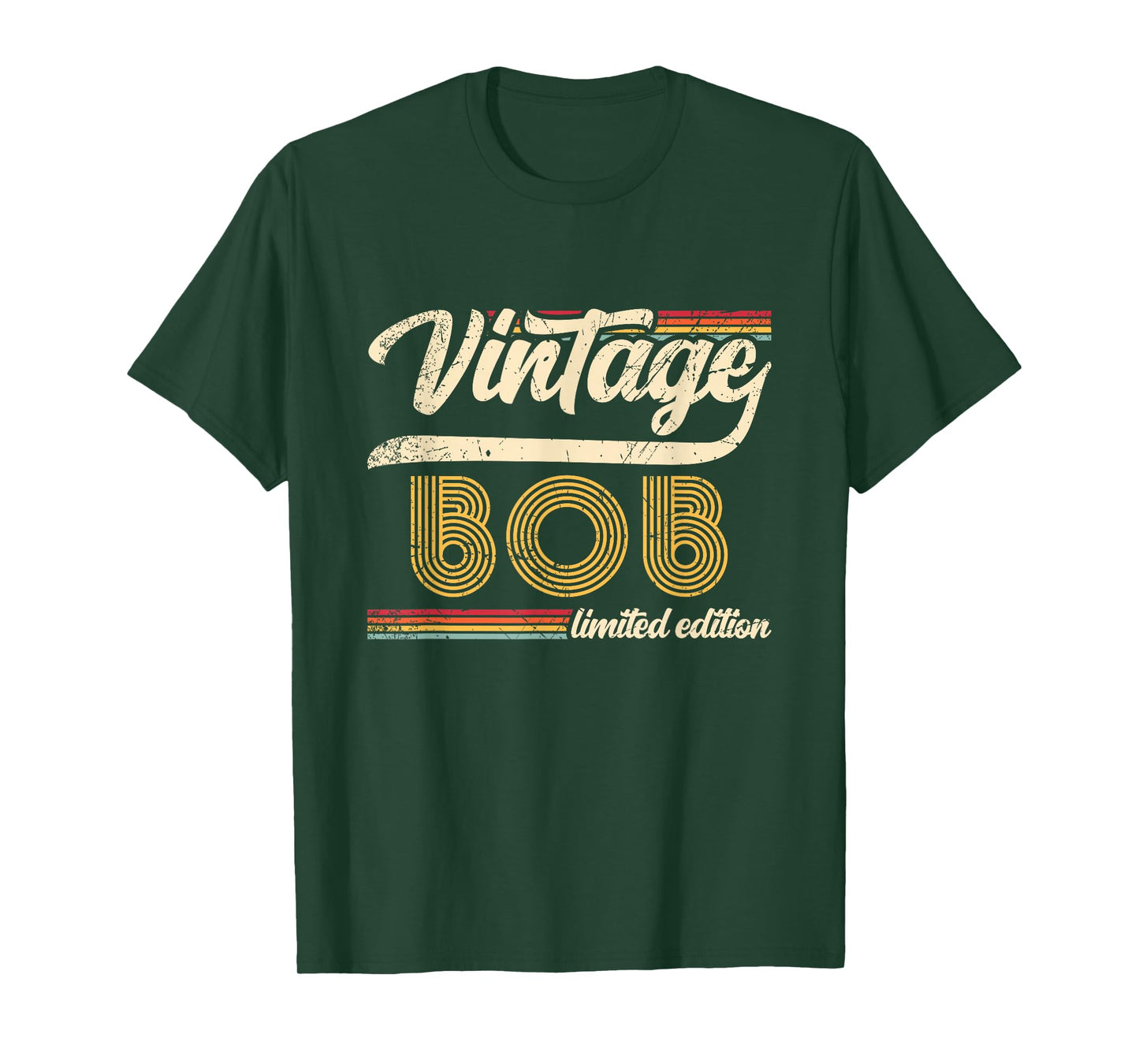 Classic Personalized Vintage Bob Limited edition Men T-Shirt