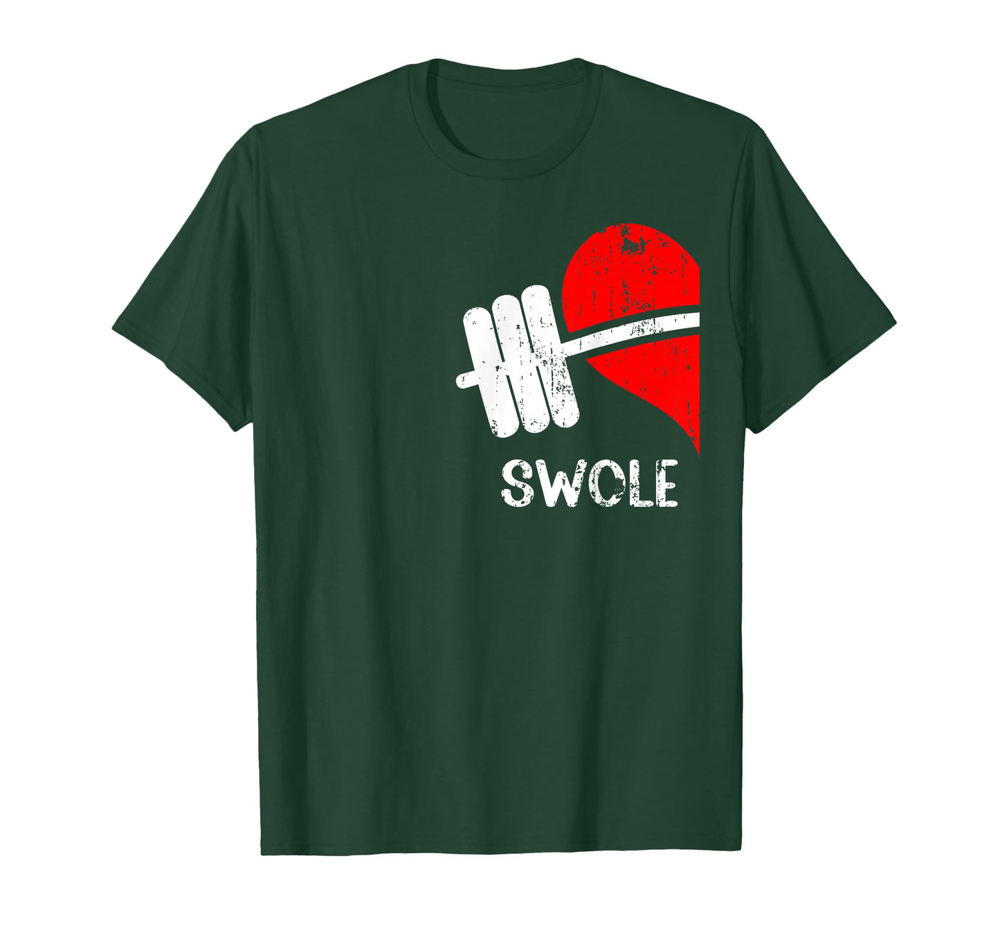 Swole Mates Couples Matching Gym Funny Tee Weightlifting T-Shirt