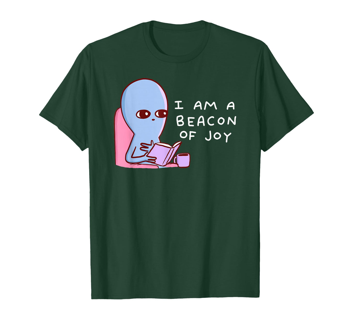 Threadless Nathan W. Pyle A Beacon Of Joy Graphic T-Shirt