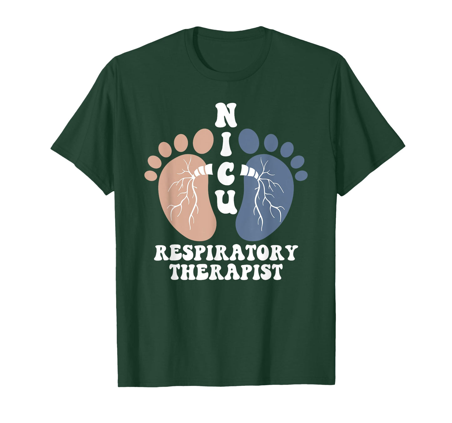 Nicu Respiratory Therapist RrT Care Credential Lung Squad T-Shirt