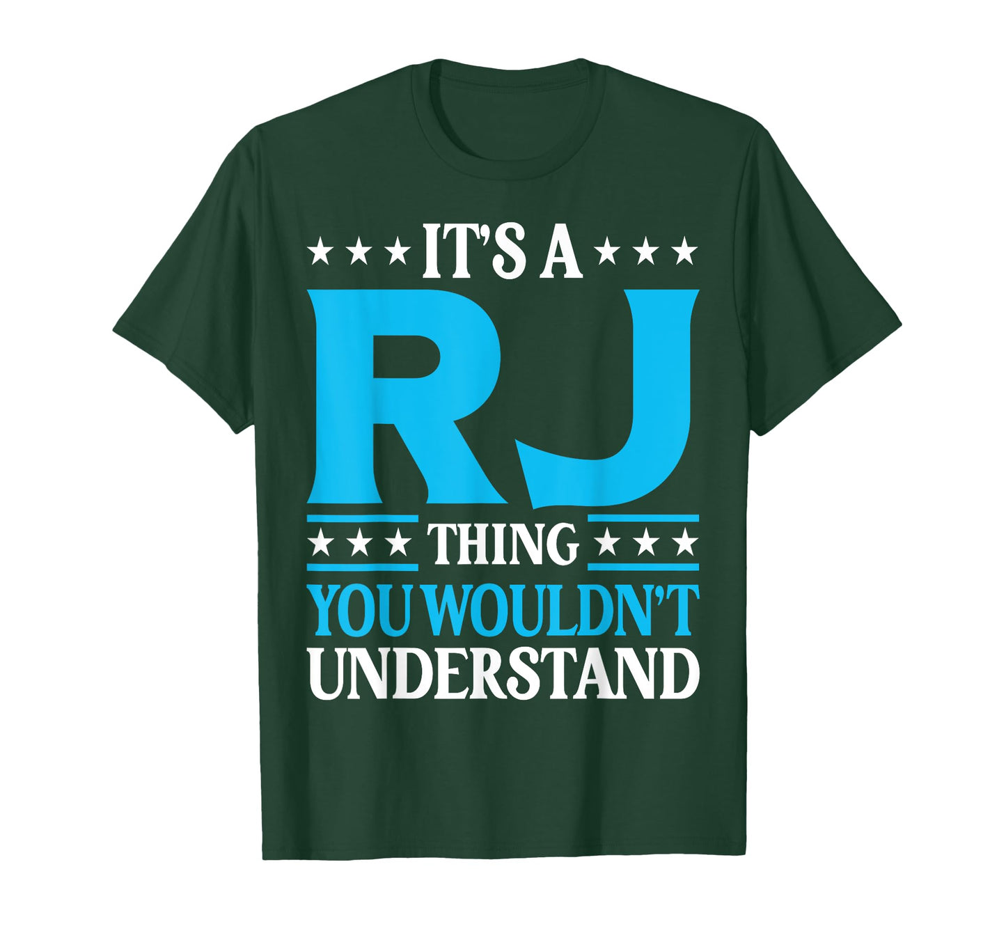 It's A Rj Thing Wouldn't Understand Personal Name Rj T-Shirt