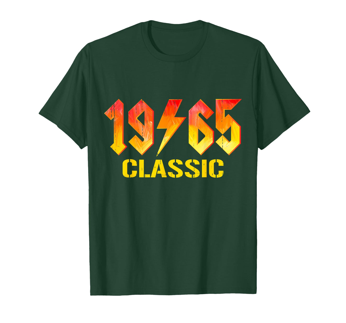 Classic 1965 Rock Birthday 60 Years Old Men 60th Birthday T-Shirt