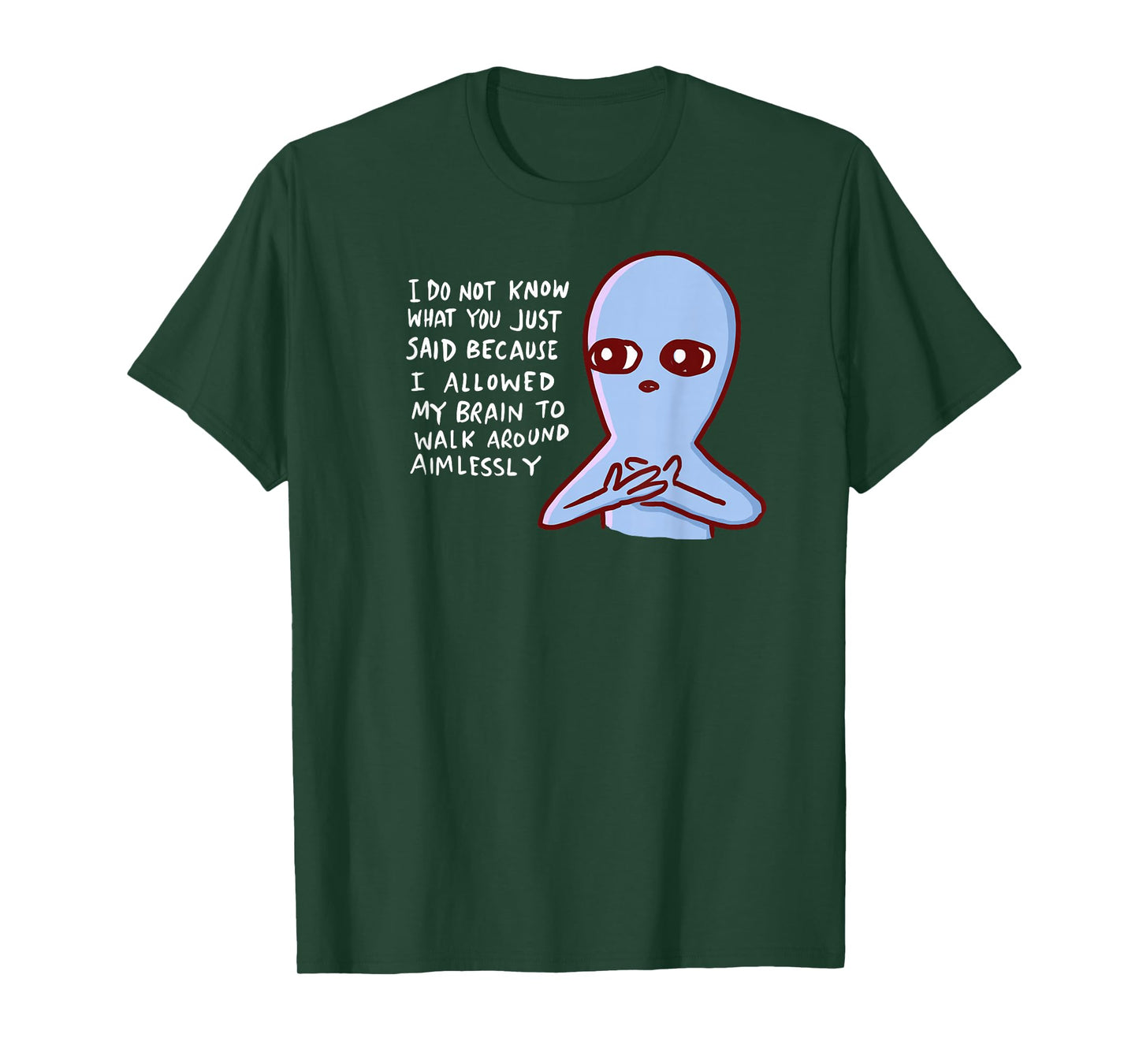 Threadless Nathan W. Pyle Aimlessly Graphic T-Shirt