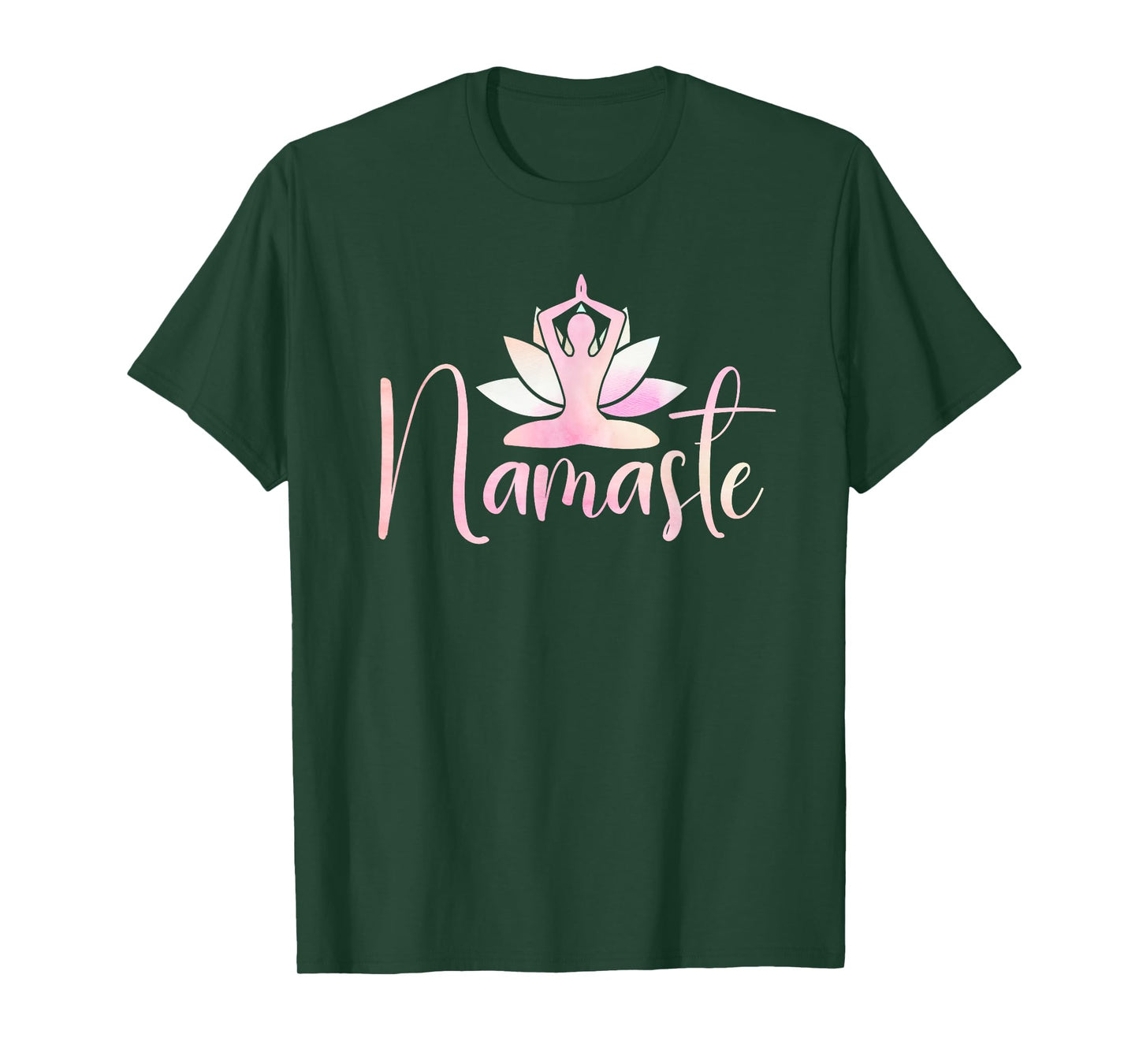 Namaste Lotus Flower Meditation Yoga T-Shirt