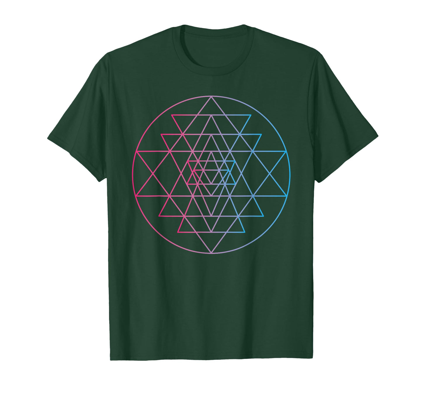 Sri Yantra Yoga Sacred Geometry Yantra Occult T-Shirt
