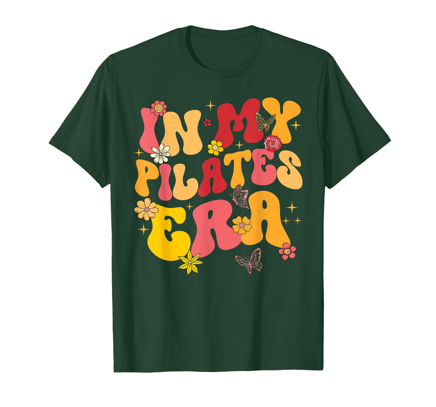 In My Pilates Era Pilates Instructor Women With Sayings T-Shirt