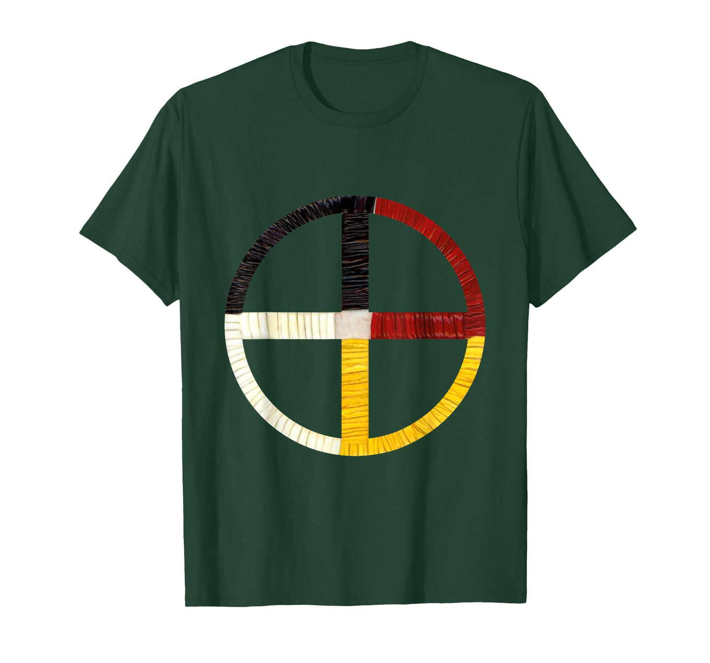 Native American Indian Medicine Wheel T-Shirt