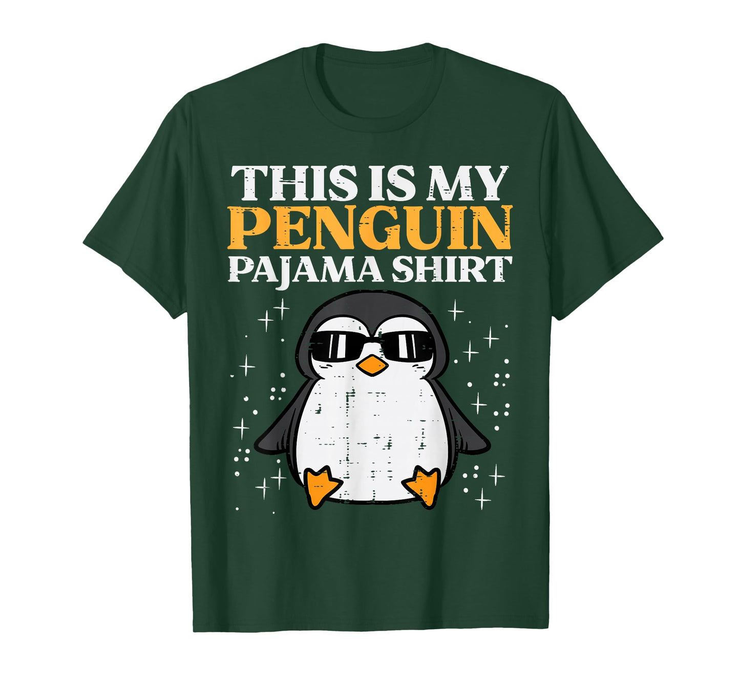 This Is My Penguin Pajama Shirt Girls Boys Kids Women Men T-Shirt