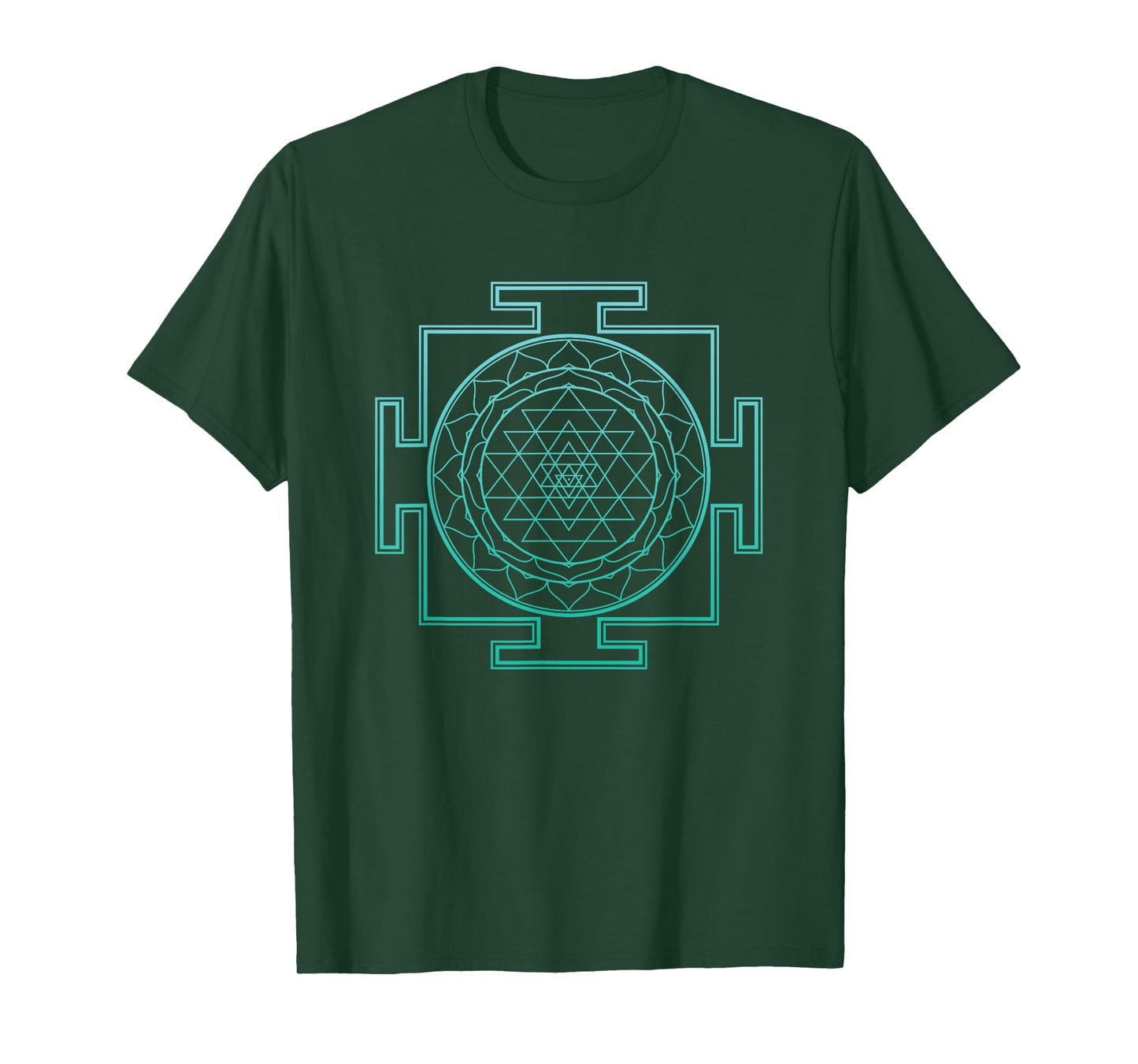 Shri Yantra Sacred Geometry T-Shirt