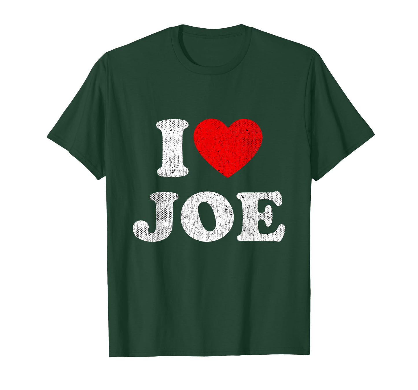 I Love Joe Apparel Red Heart Joe T-Shirt