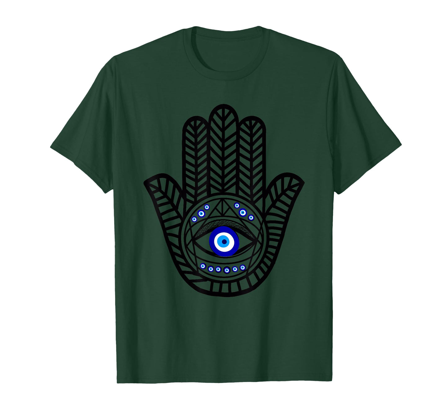 Nazar turkish eye evil eye protection hand of hamsa T-Shirt