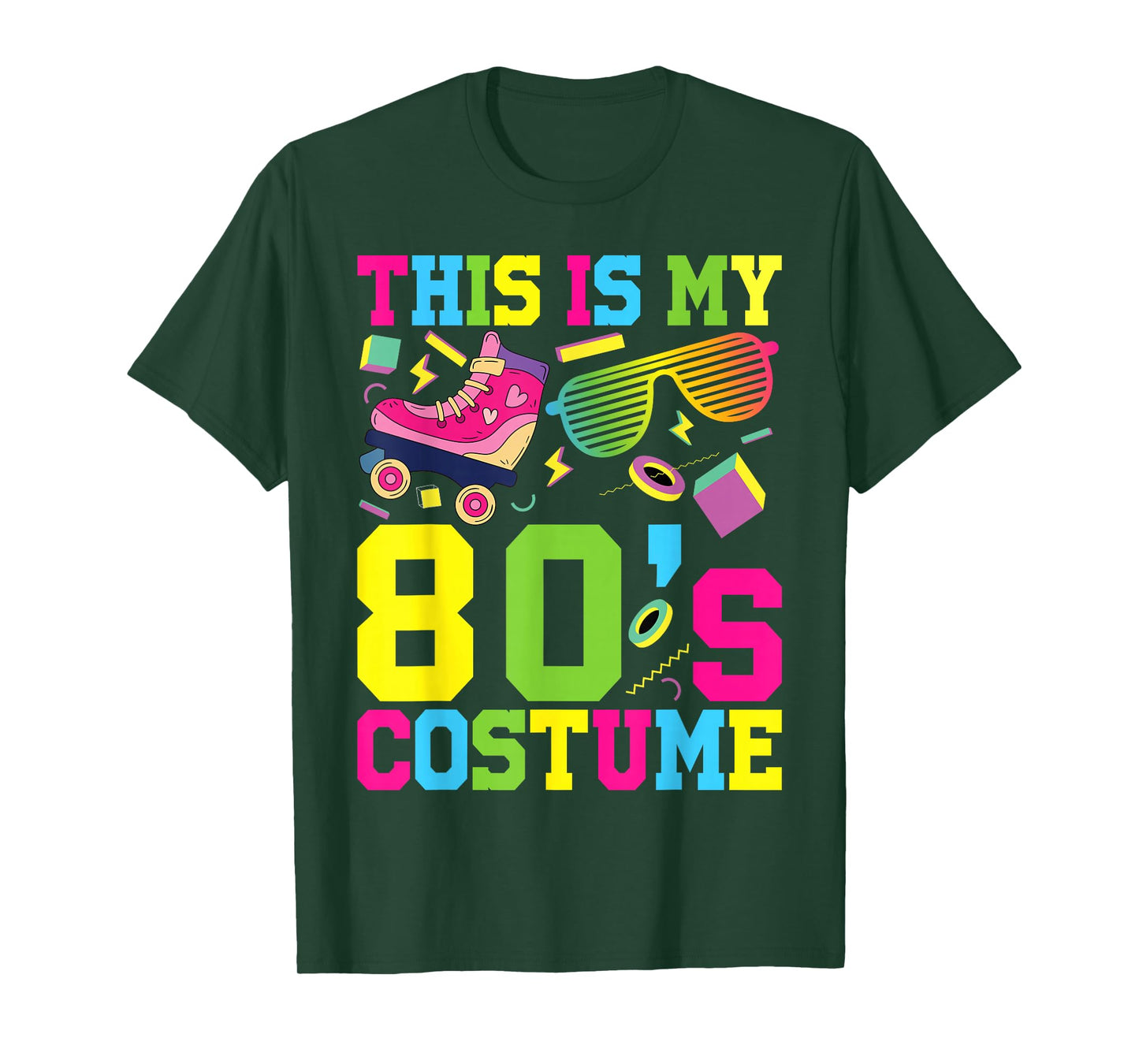 This Is My 80's Costume 1980 80s Party Outfit Men Women T-Shirt