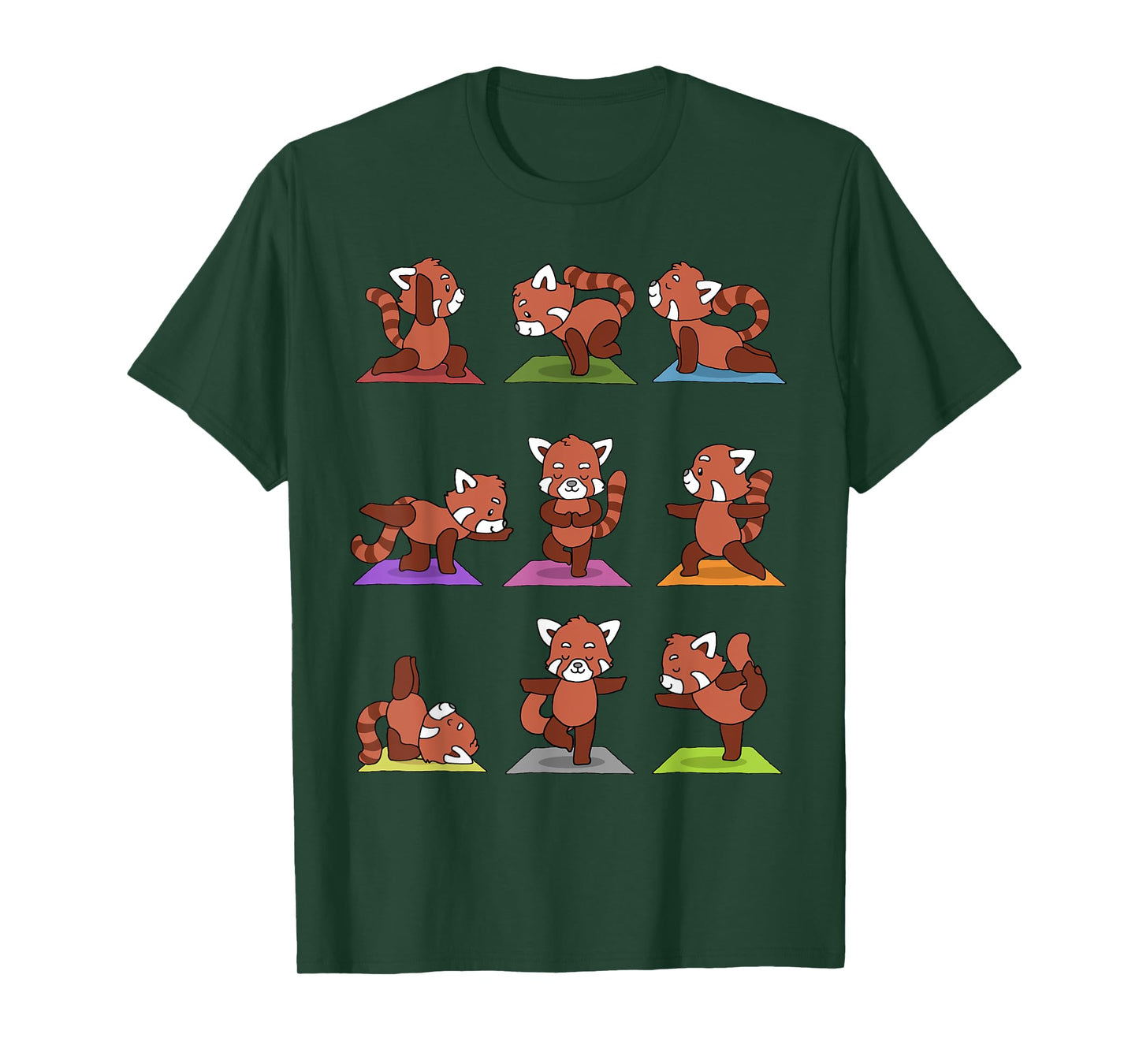 Red Panda Yoga T-Shirt