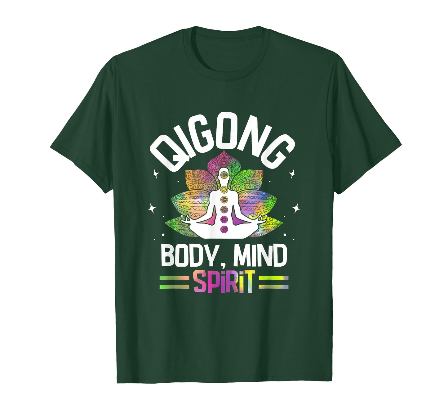 Body Mind Spirit Qigong Chinese Meditation T-Shirt