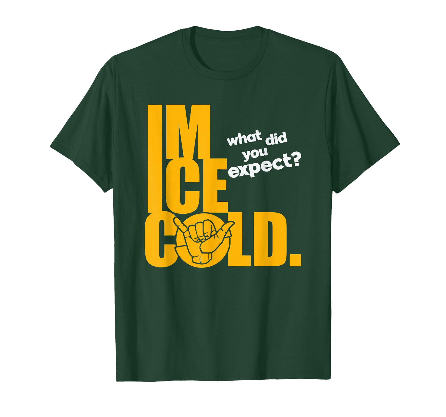 I'm Ice Cold Hand Sign Alpha African Fraternity Men T-Shirt