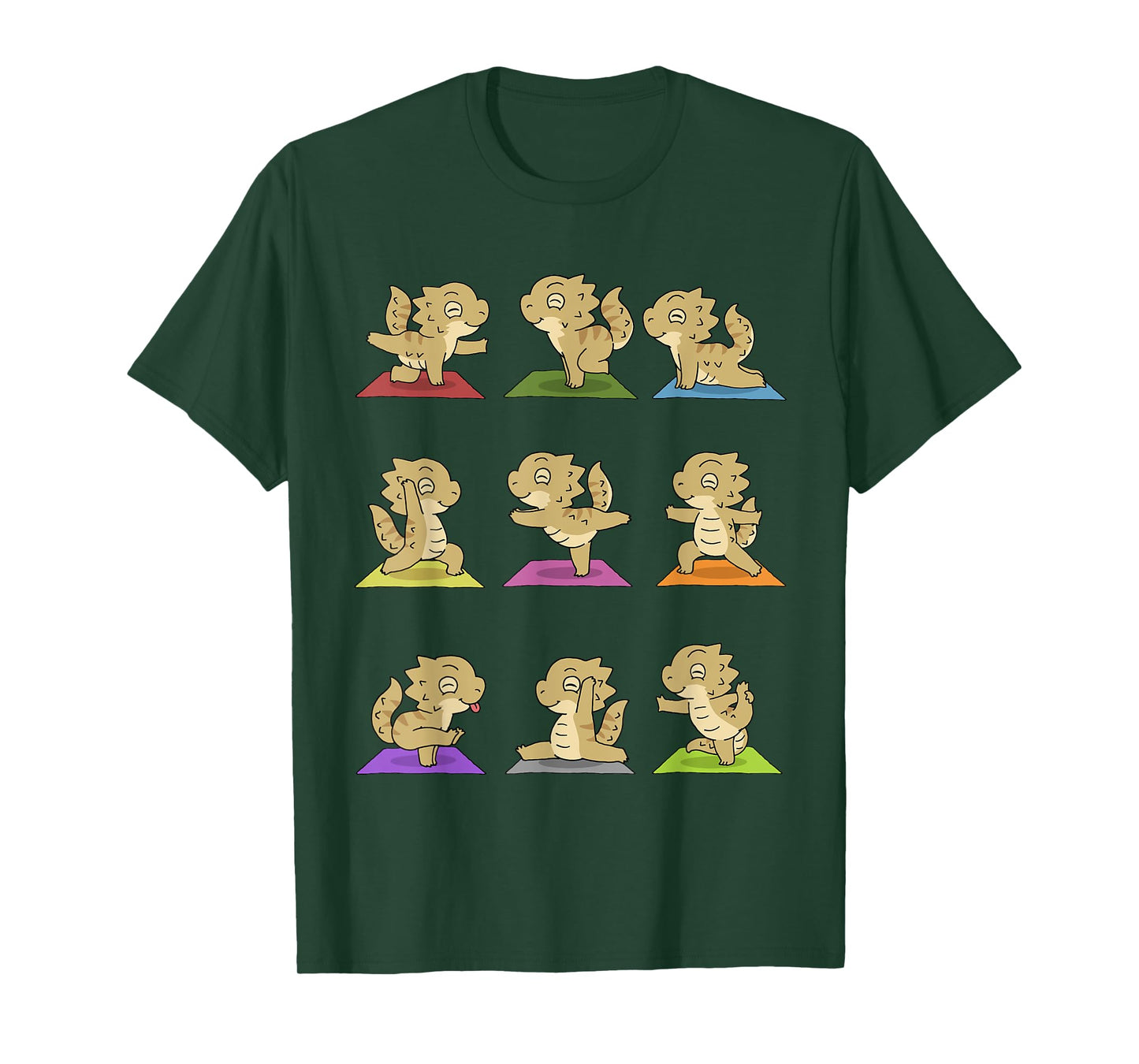 Bearded Dragon Yoga T-Shirt