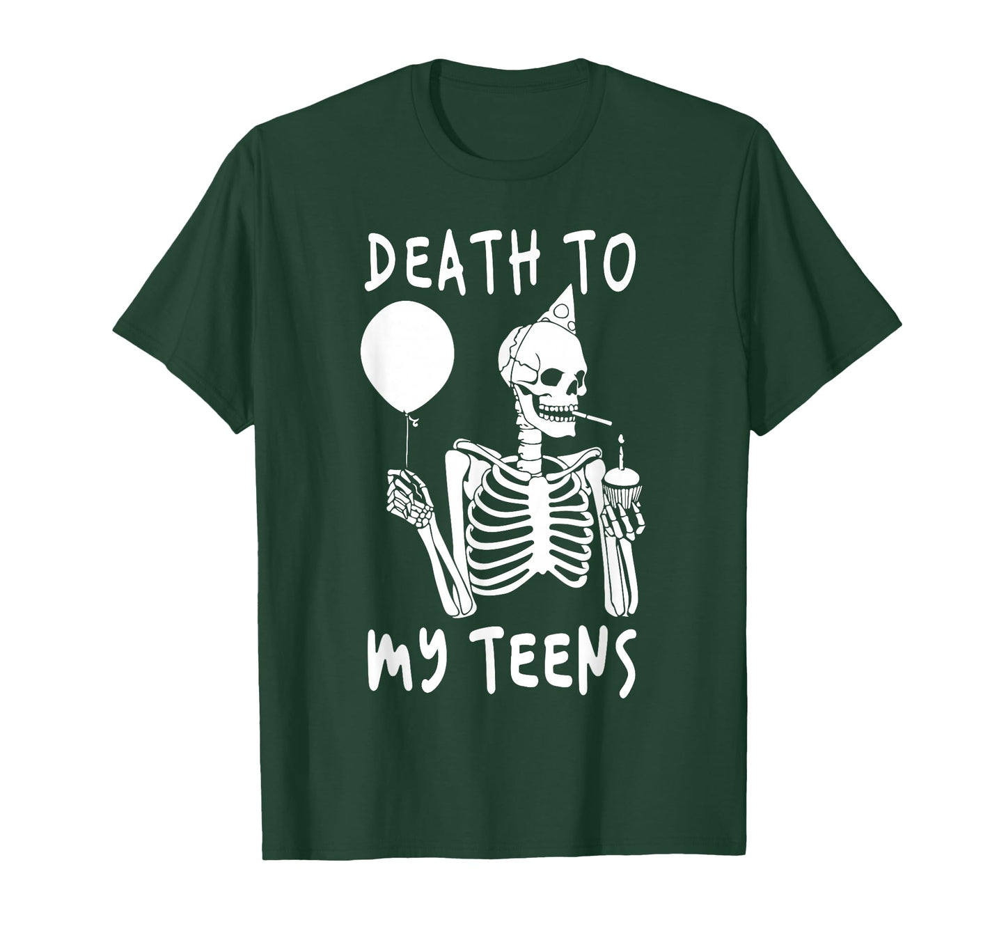Funny Death To My Teens R.I.P Turning Twenties 20th Birthday T-Shirt