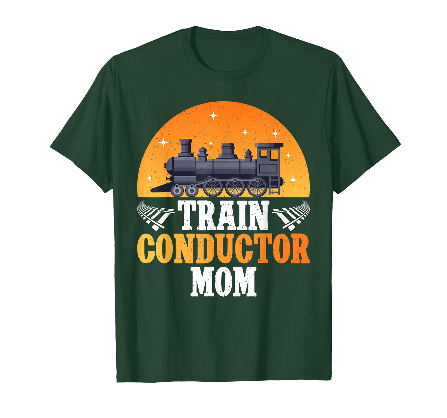 Train Conductor Mom Train Conductor T-Shirt