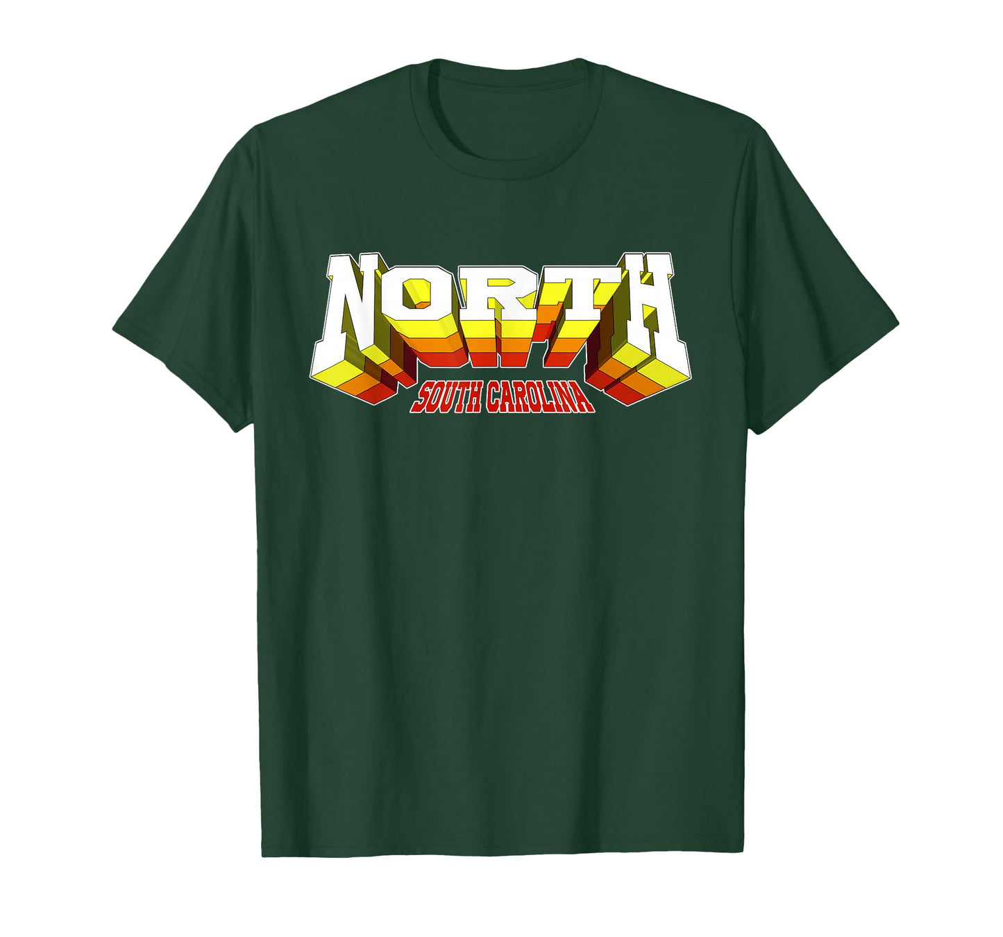 Retro North City SC South Carolina T-Shirt