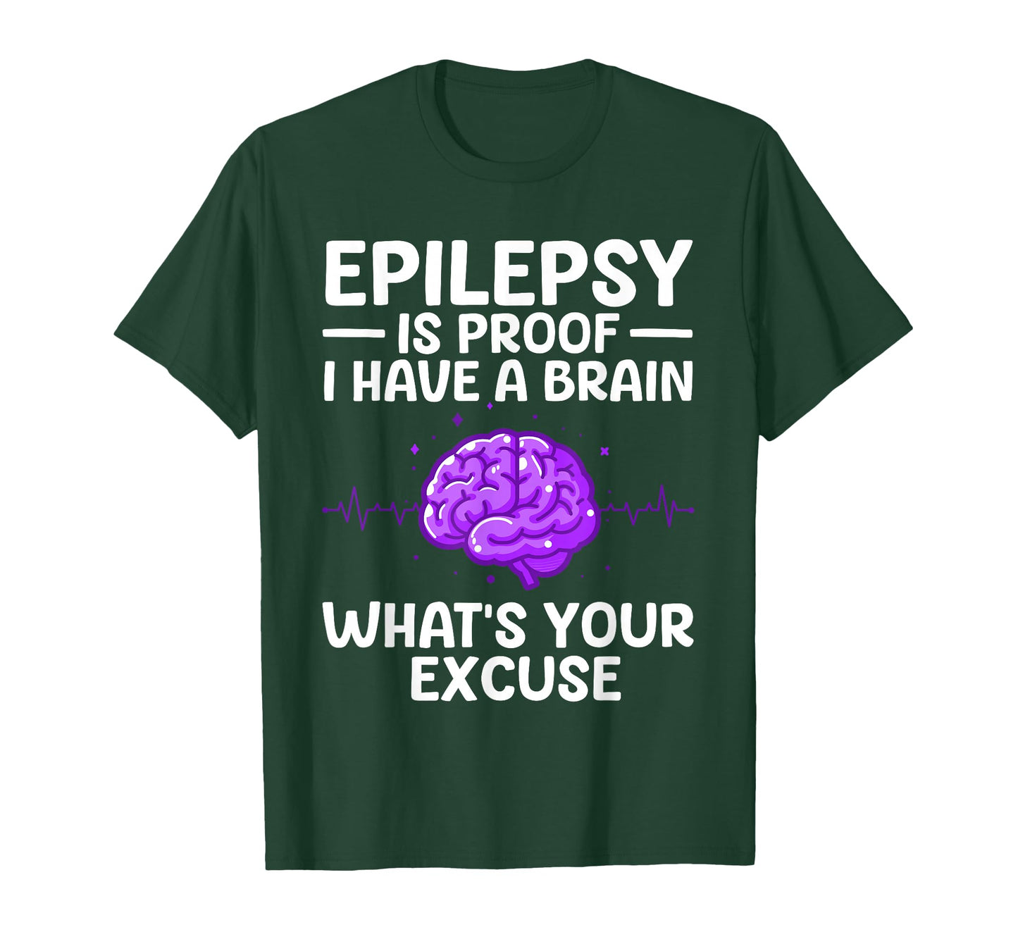 Epilepsy For Men Women Kids Epileptic Epilepsy Awareness T-Shirt