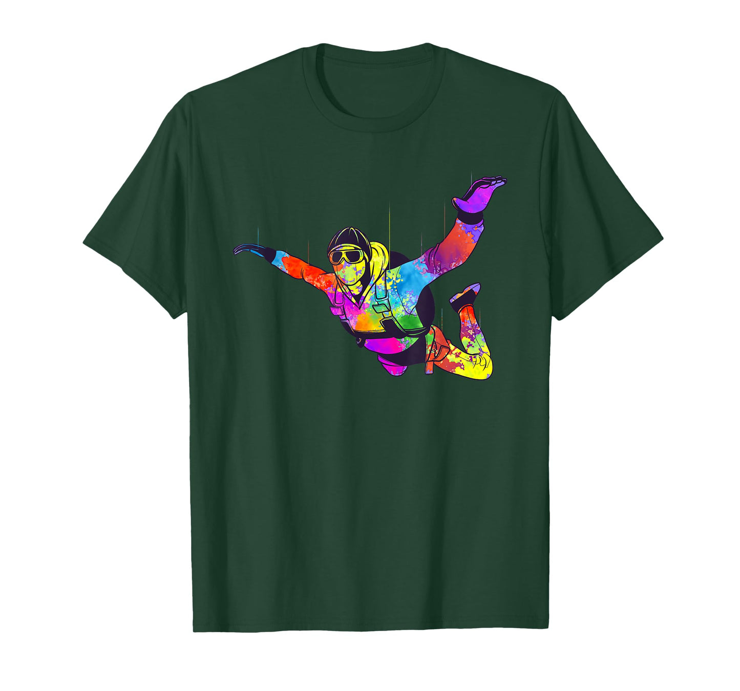Cool Skydiving Art For Men Women Indoor Skydive Sky Diving T-Shirt