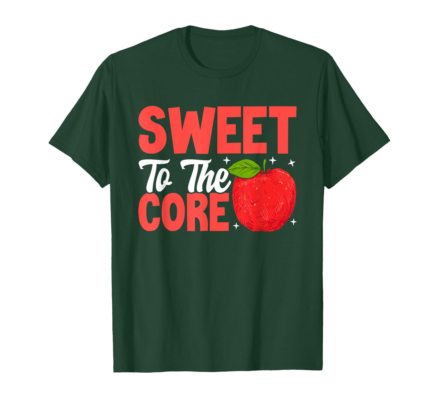Sweet to the Core Apple T-Shirt