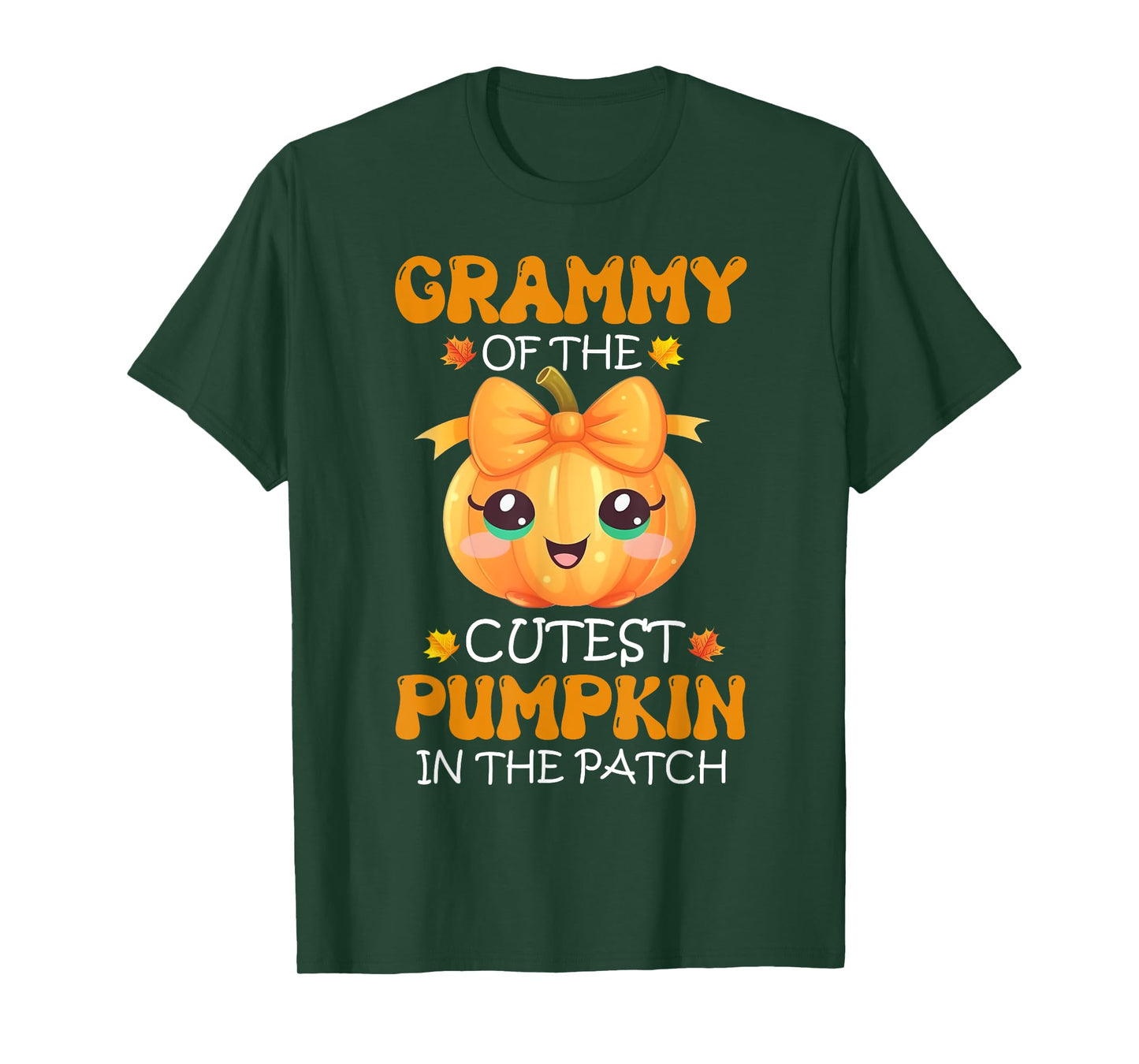 Grammy Of The Cutest Pumpkin In The Patch Halloween T-Shirt