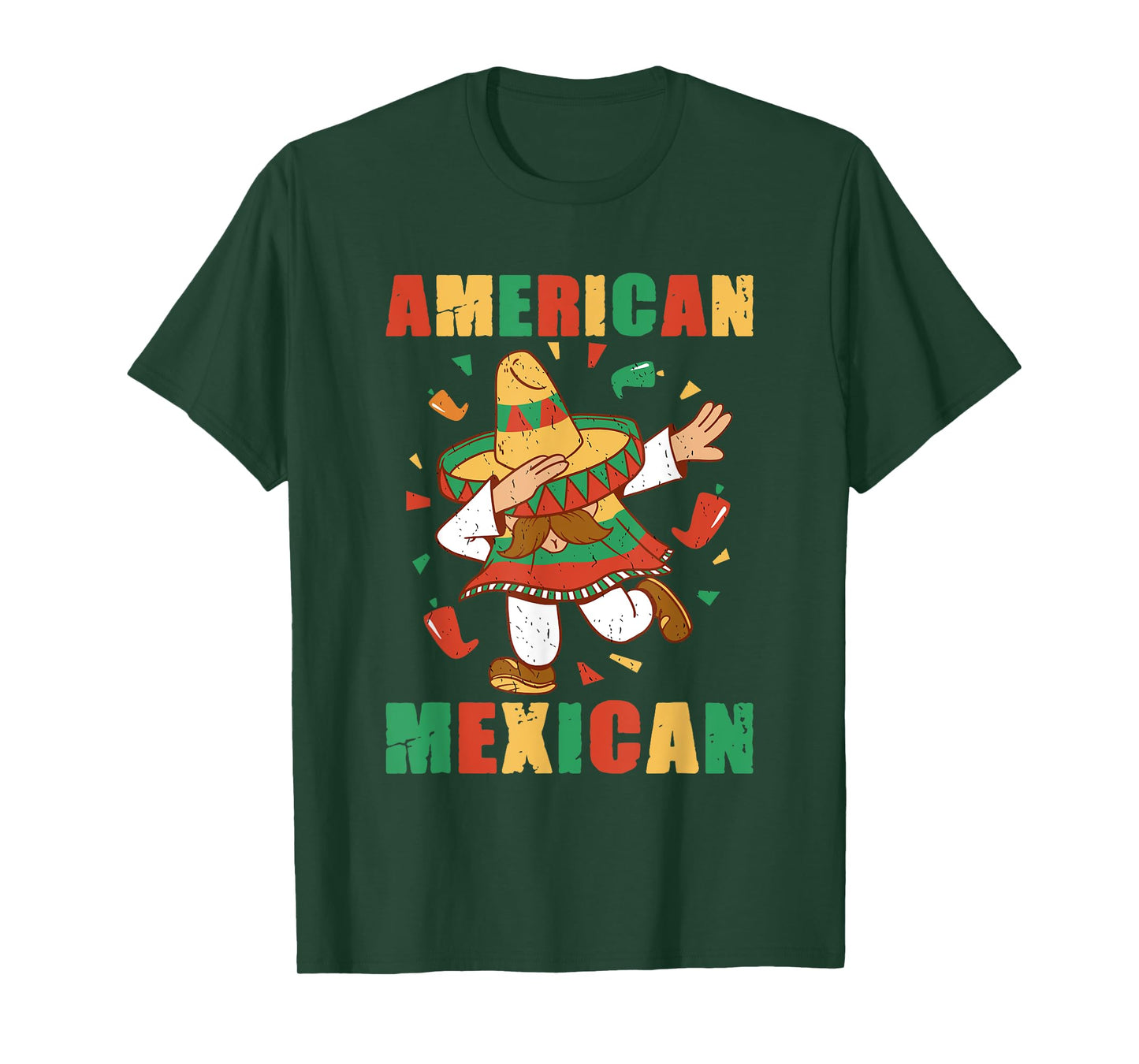 American Mexican Us America Mexico Usa Mexican American T-Shirt