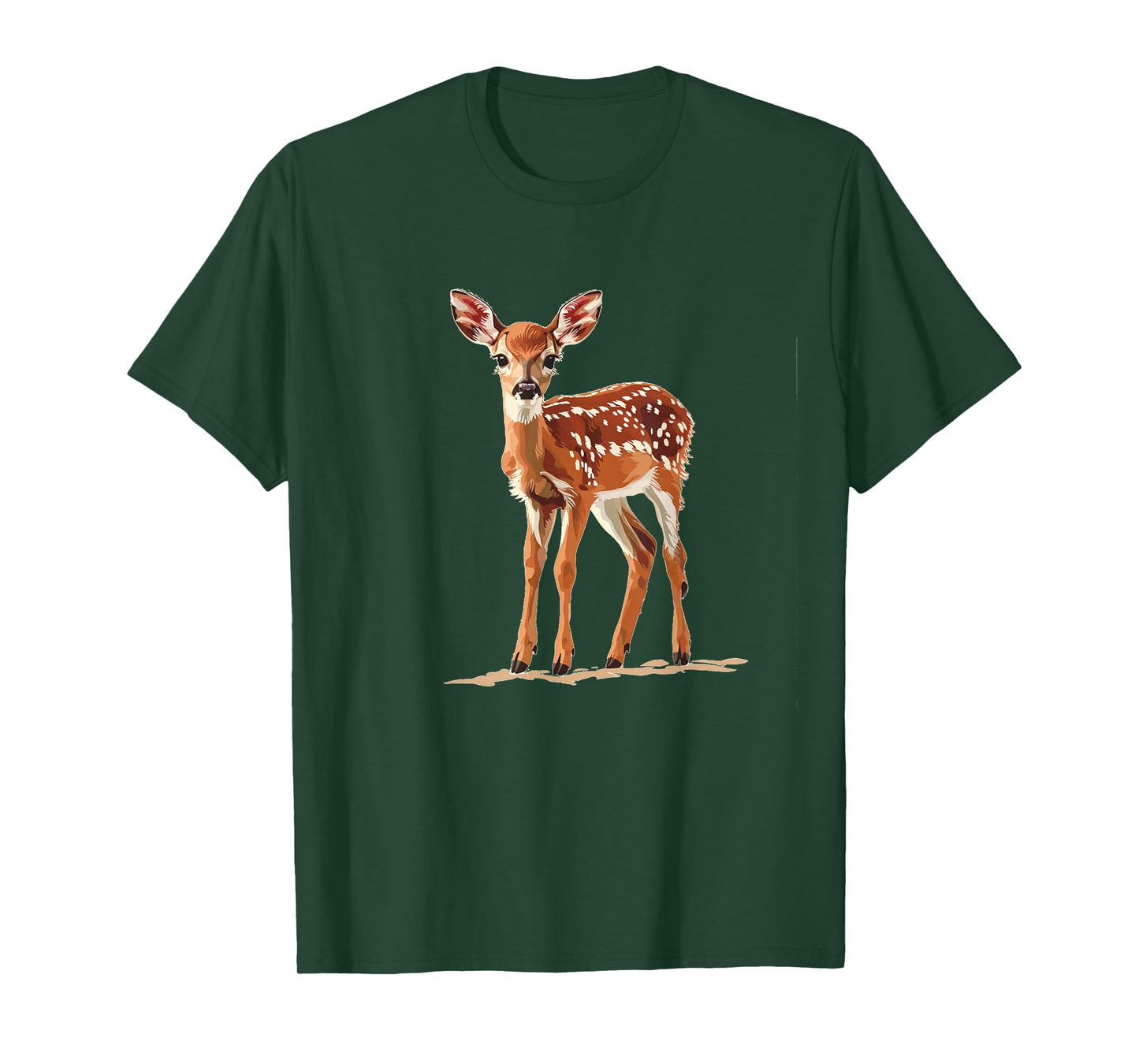 Happy deer fawn animal T-Shirt