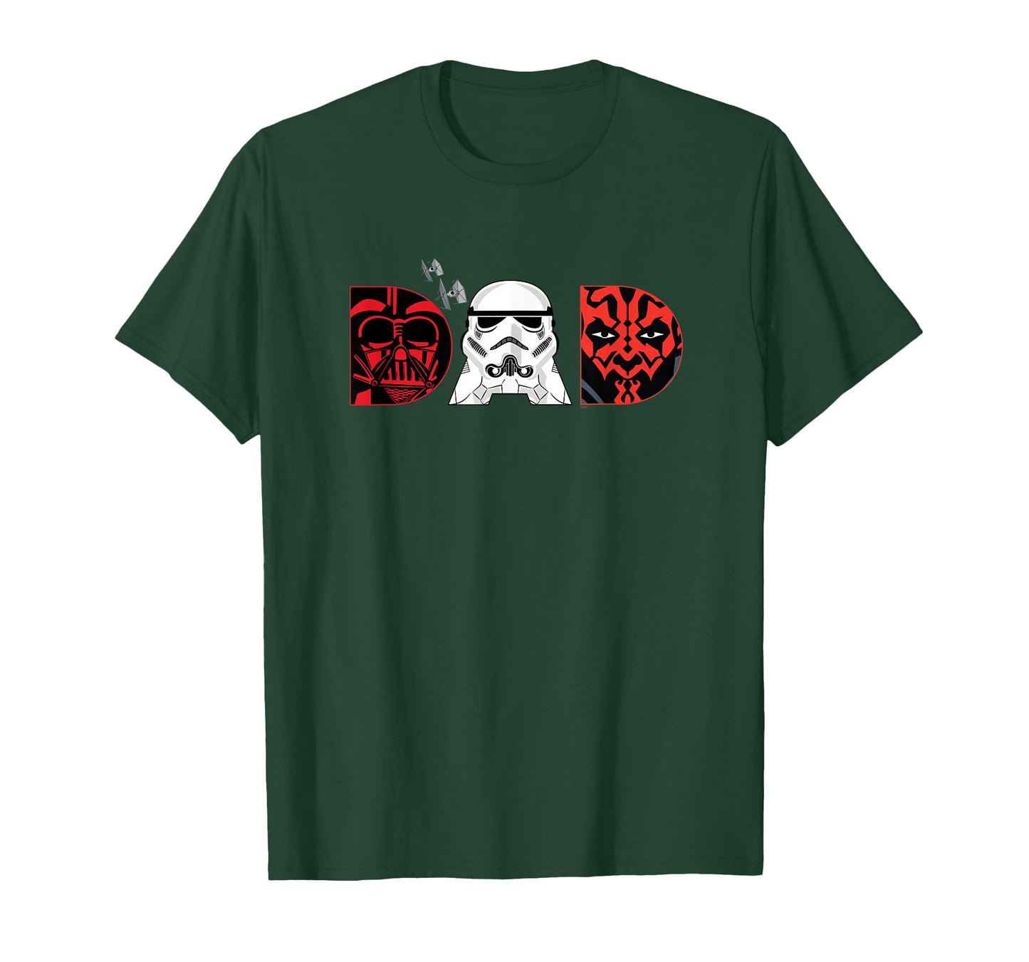Star Wars Darth Vader Darth Maul Dad Father’s Day Birthday T-Shirt