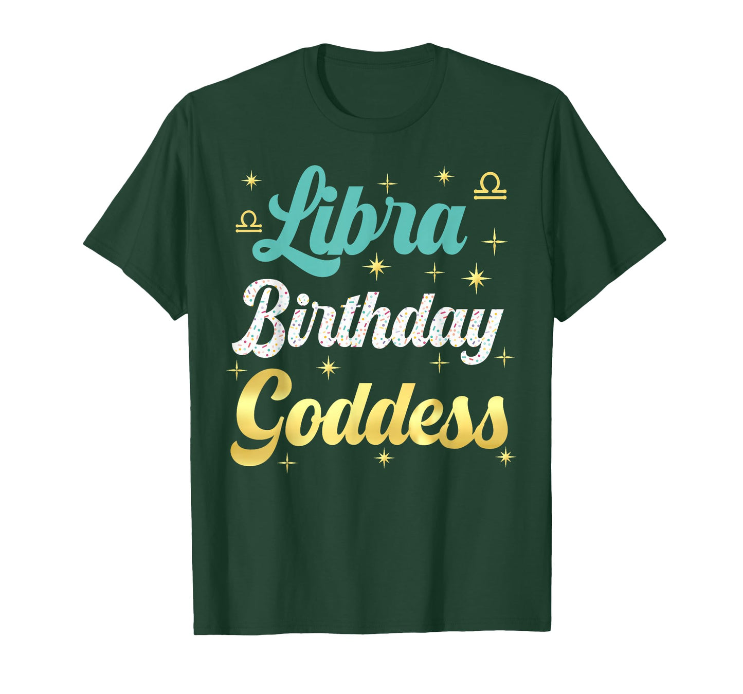 I'm A Libra Birthday Goddess Women Queen Its My Birthday T-Shirt