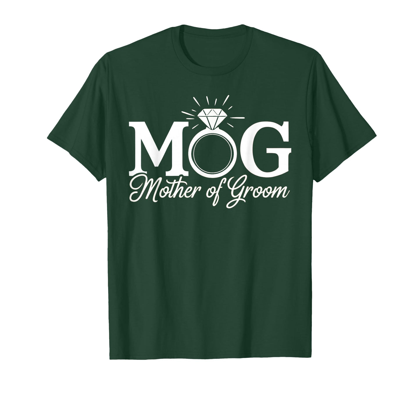 Womens Mother Of The Groom MOB MOG Mom Wedding Bachelorette T-Shirt