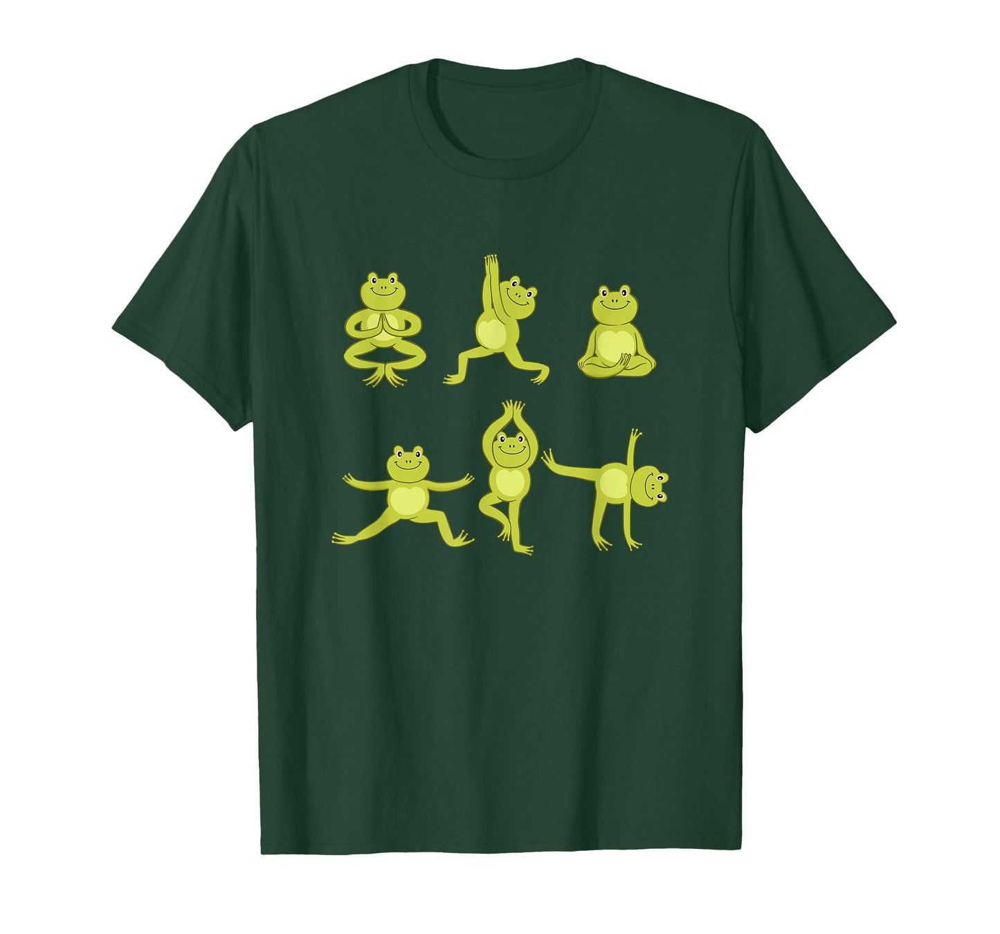 Yoga frog meditation frog makes yoga exercises T-Shirt
