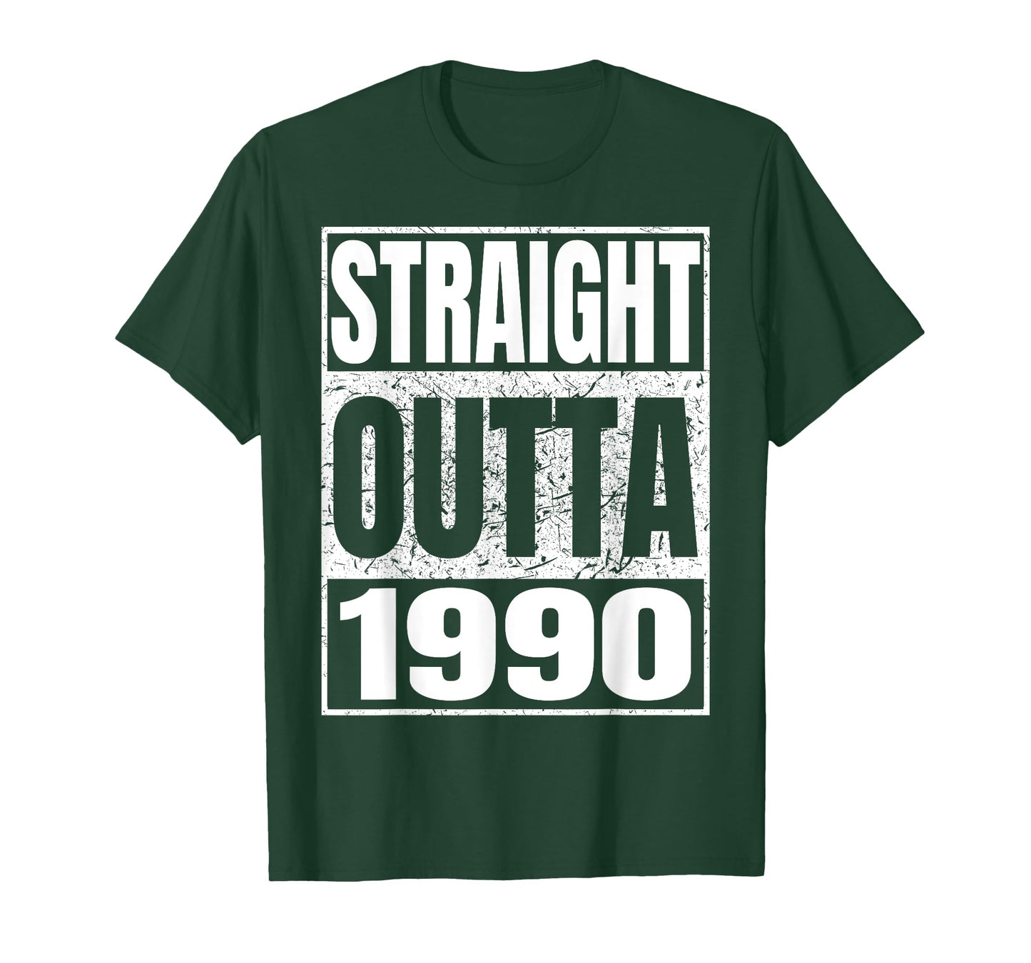 Straight Outta 1990 Classic Year Birth of Birthday Vintage T-Shirt