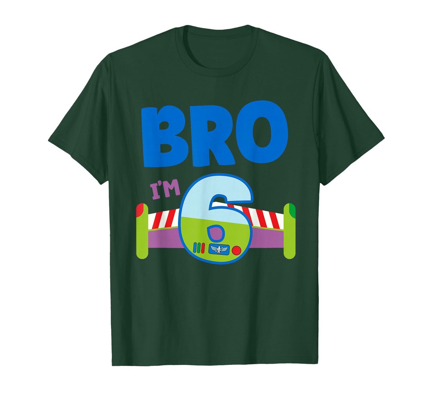 6th Birthday Boy Toy Lover Bro I'm 6 Year Old Story Party T-Shirt