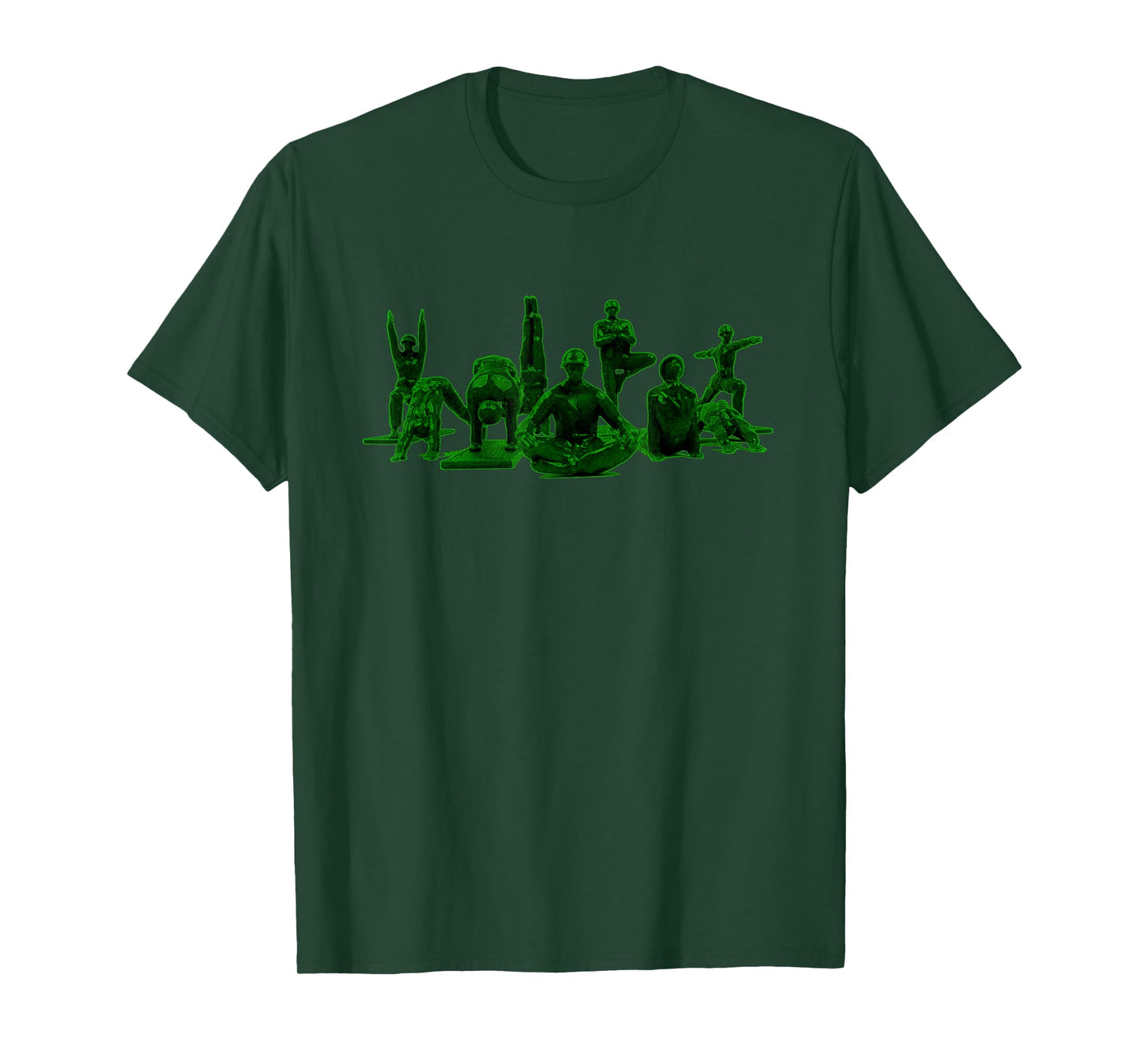 Military Yoga Shirt PTSD Awareness Police Army Armed Forces T-Shirt
