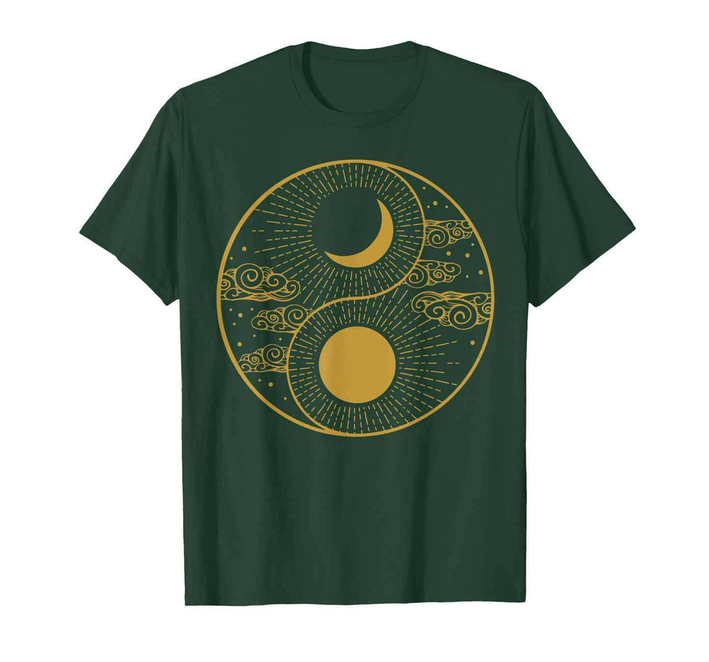 Qi Gong Clothes Tai Chi Qigong Chi Gong Yin Yang T-Shirt